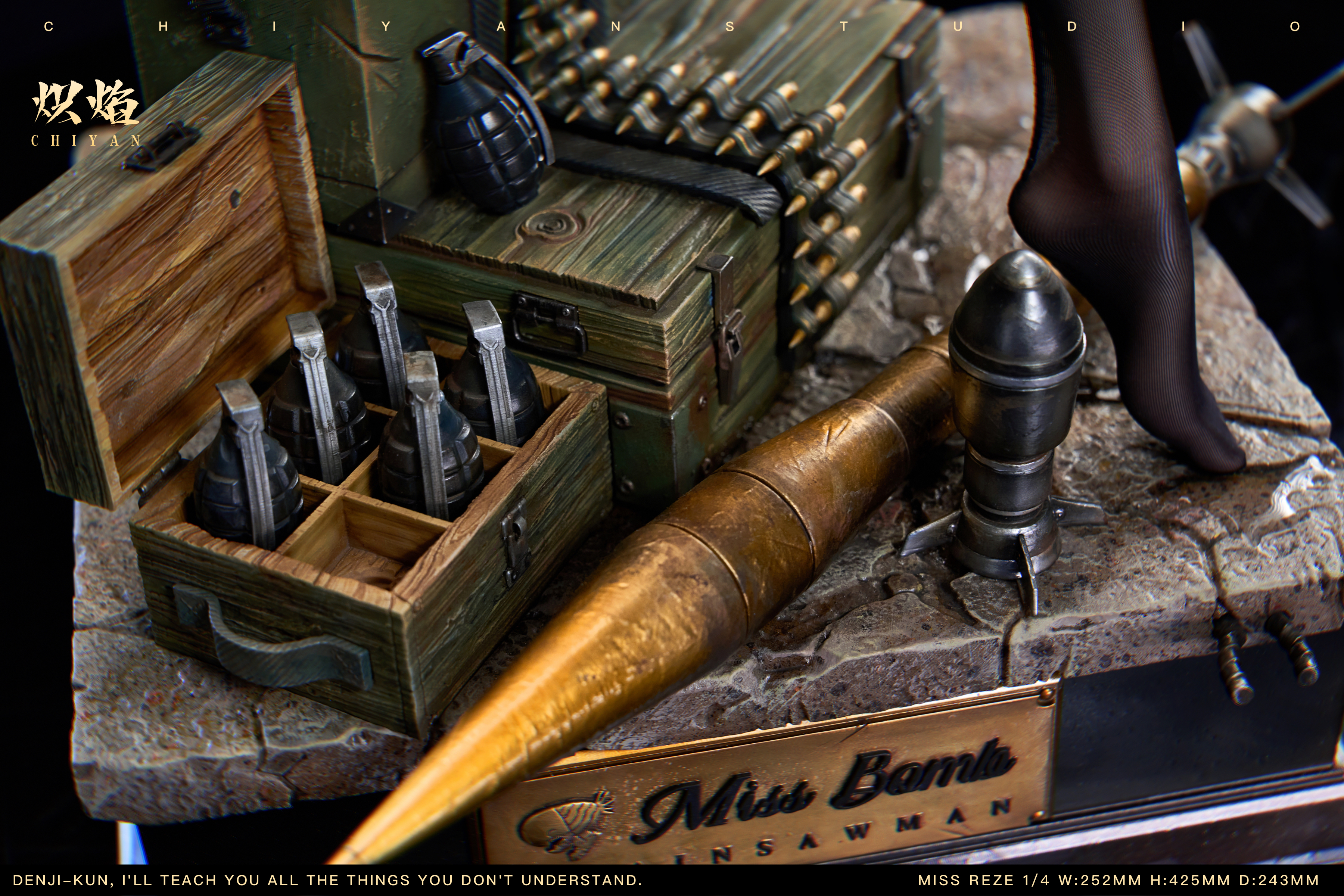 【Pre-sale】1/4 Scale Miss Bomb Reze-ChiYan Studio