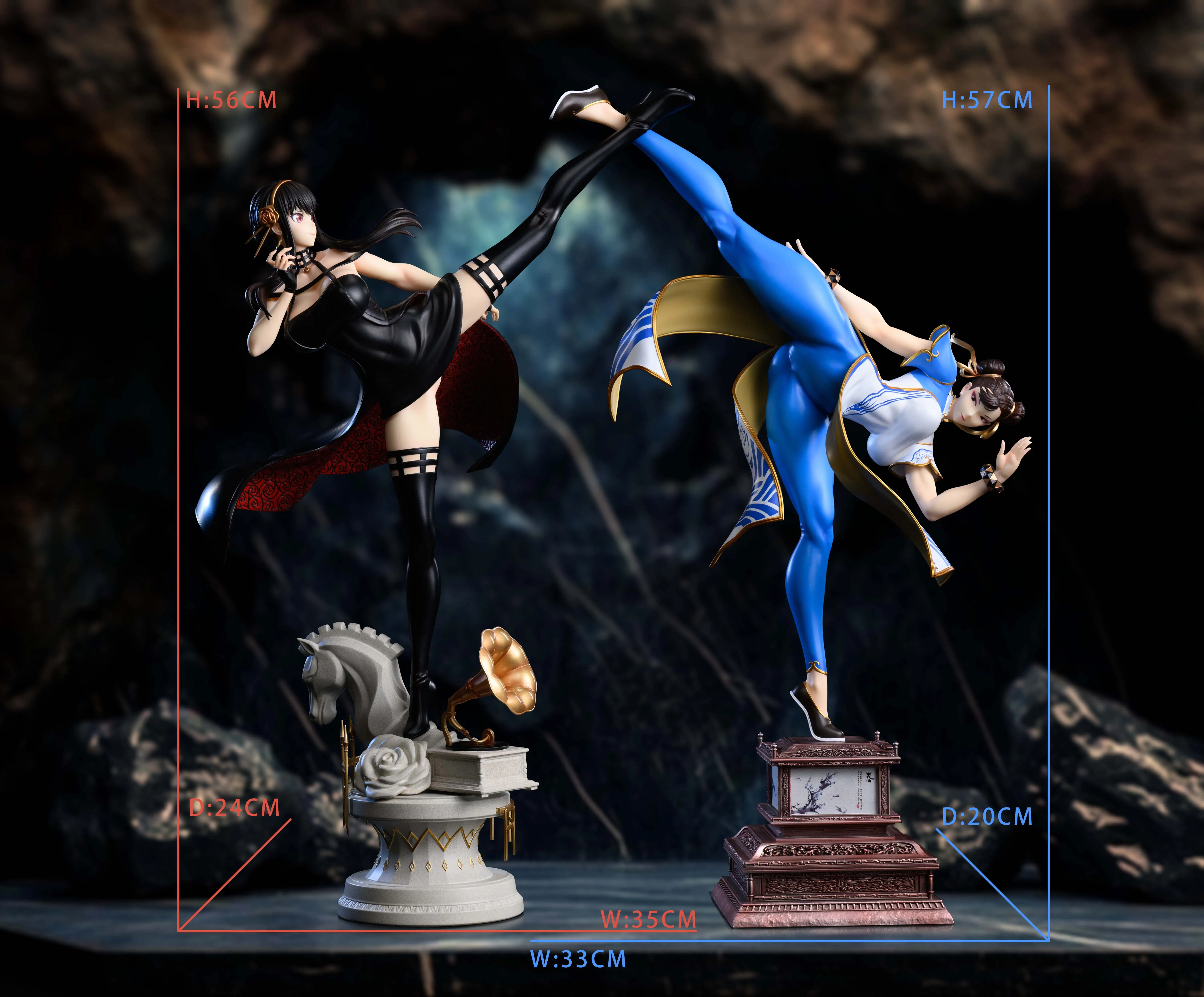 【Pre-sale】1/4 Scale Yor VS ChunLi-Xpic Studio