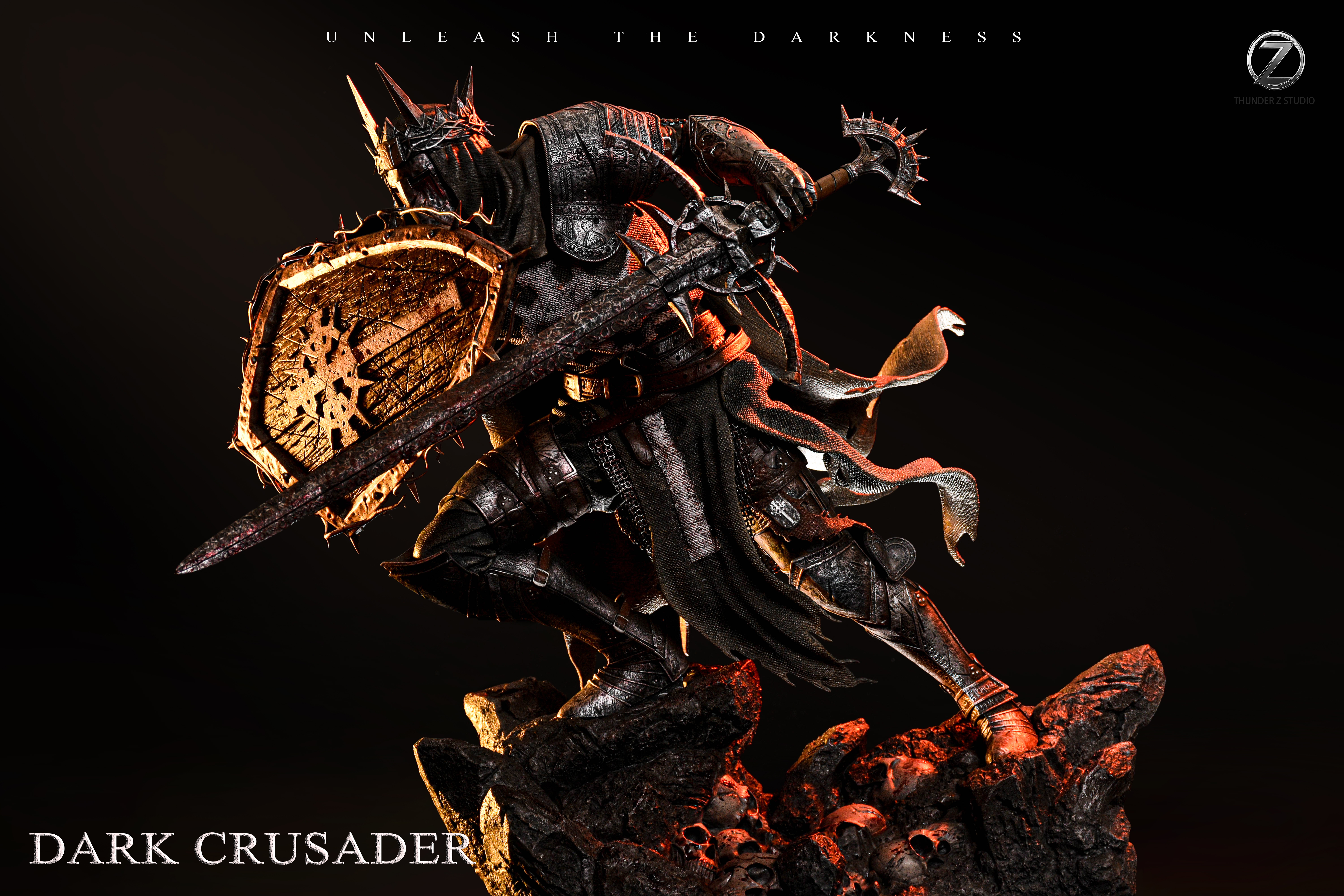 【Pre-sale】1/4 Scale Dark Crusader-Warhammer 40,000: Dawn of War Dark Crusade-THUNDER Z STUDIO