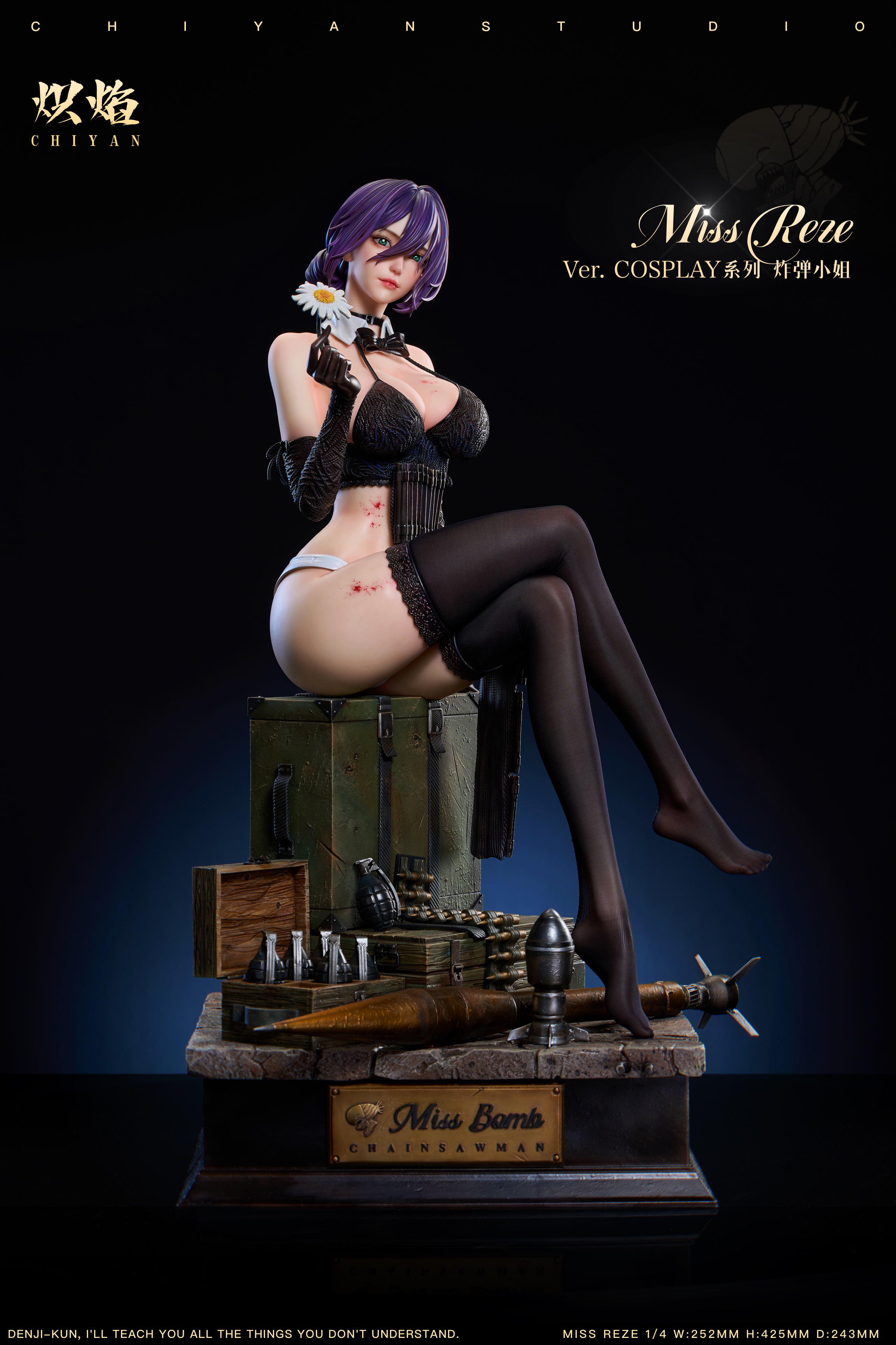 【Pre-sale】1/4 Scale Miss Bomb Reze-ChiYan Studio