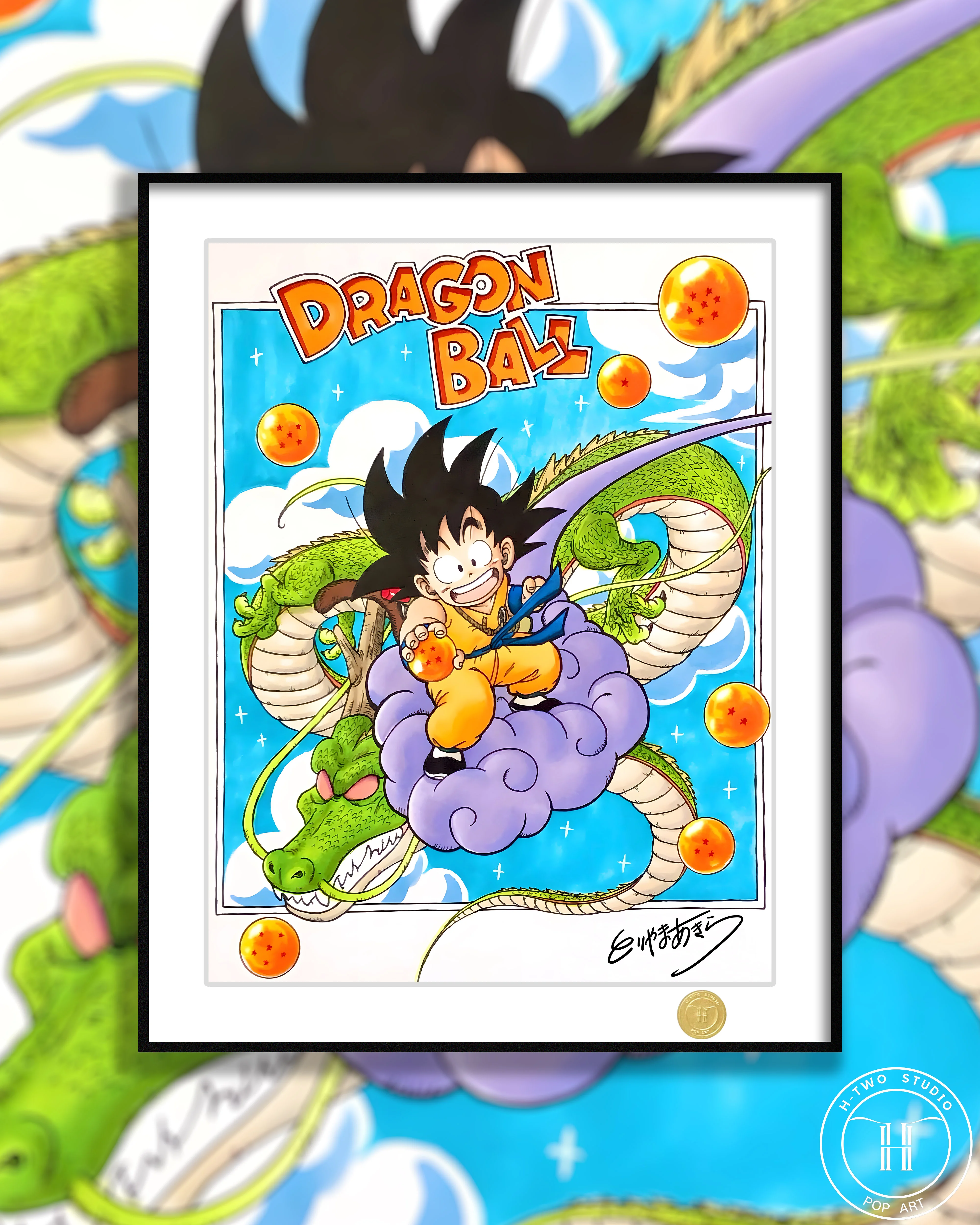 【Pre-sale】Decorative Painting of Son Goku-H2 Studio