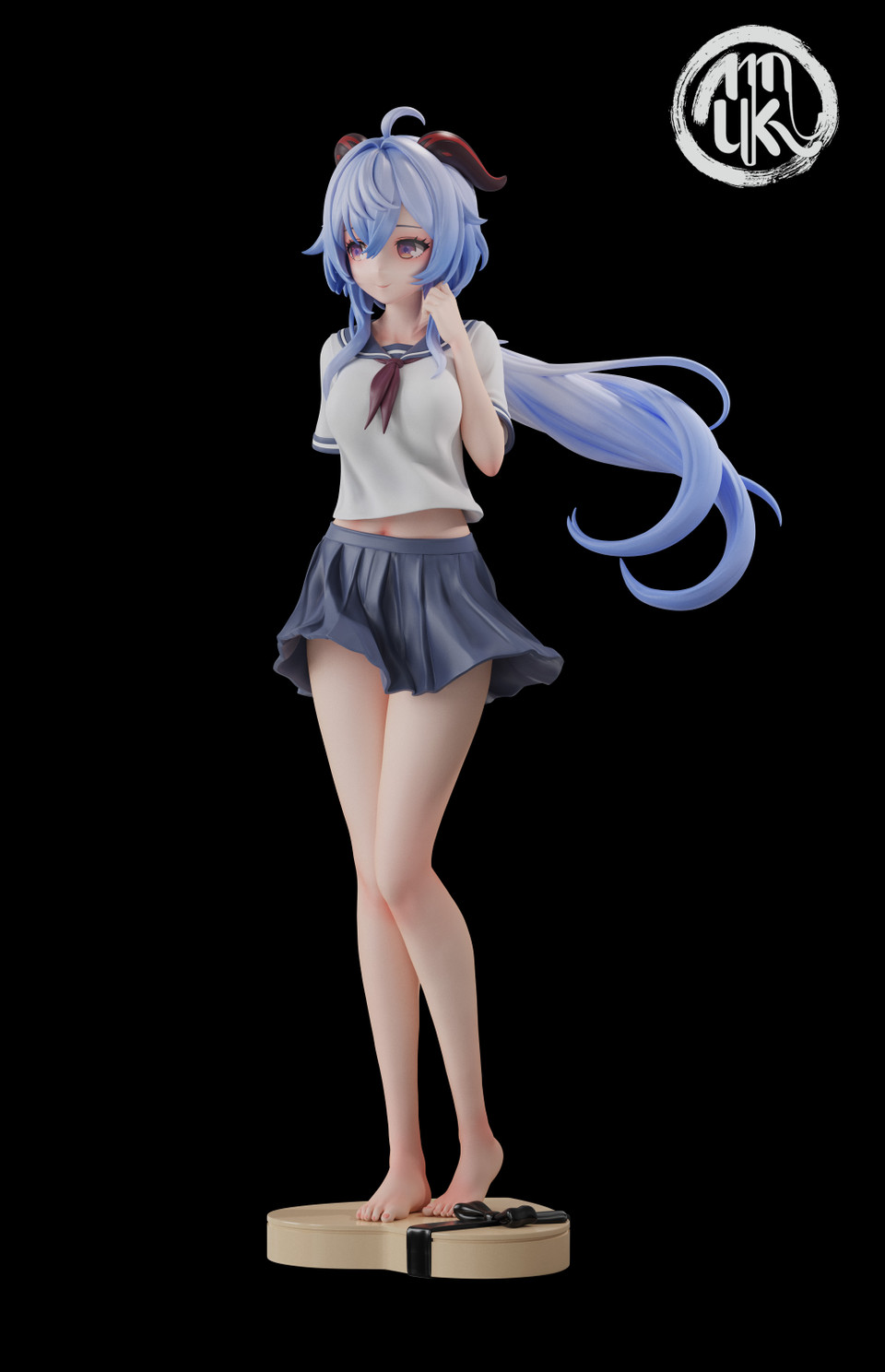 【Pre-sale】1/6 Scale JK—Confession to Ganyu-Genshin Impact-MoKu Studio