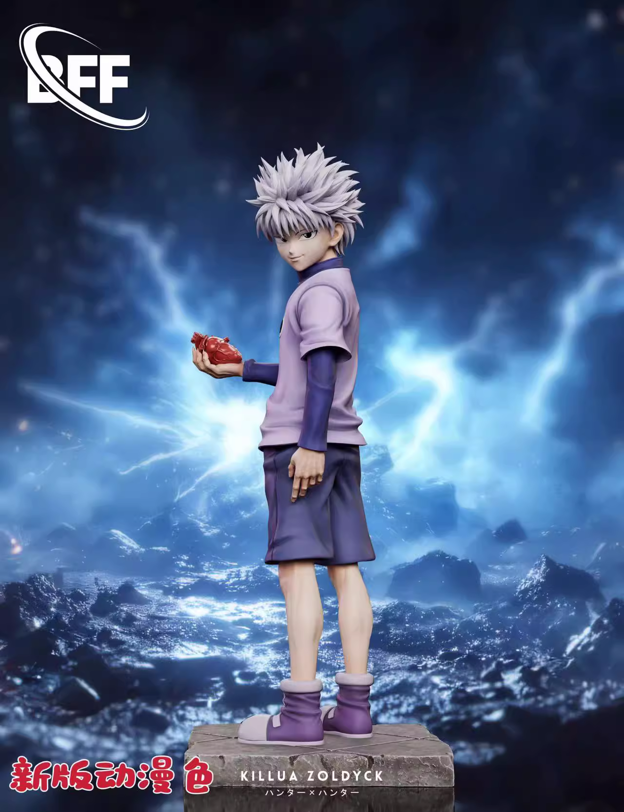 【Pre-sale】1/6 Scale Killua Zoldyck Holding Heart-HUNTER X HUNTER-BFF Studio