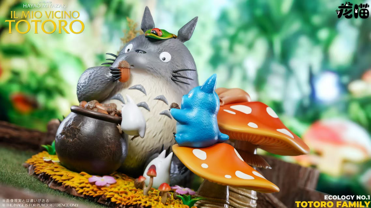 【Pre-sale】Eating Acorns Totoro Family-My Neighbor Totoro-LongMiao Studio