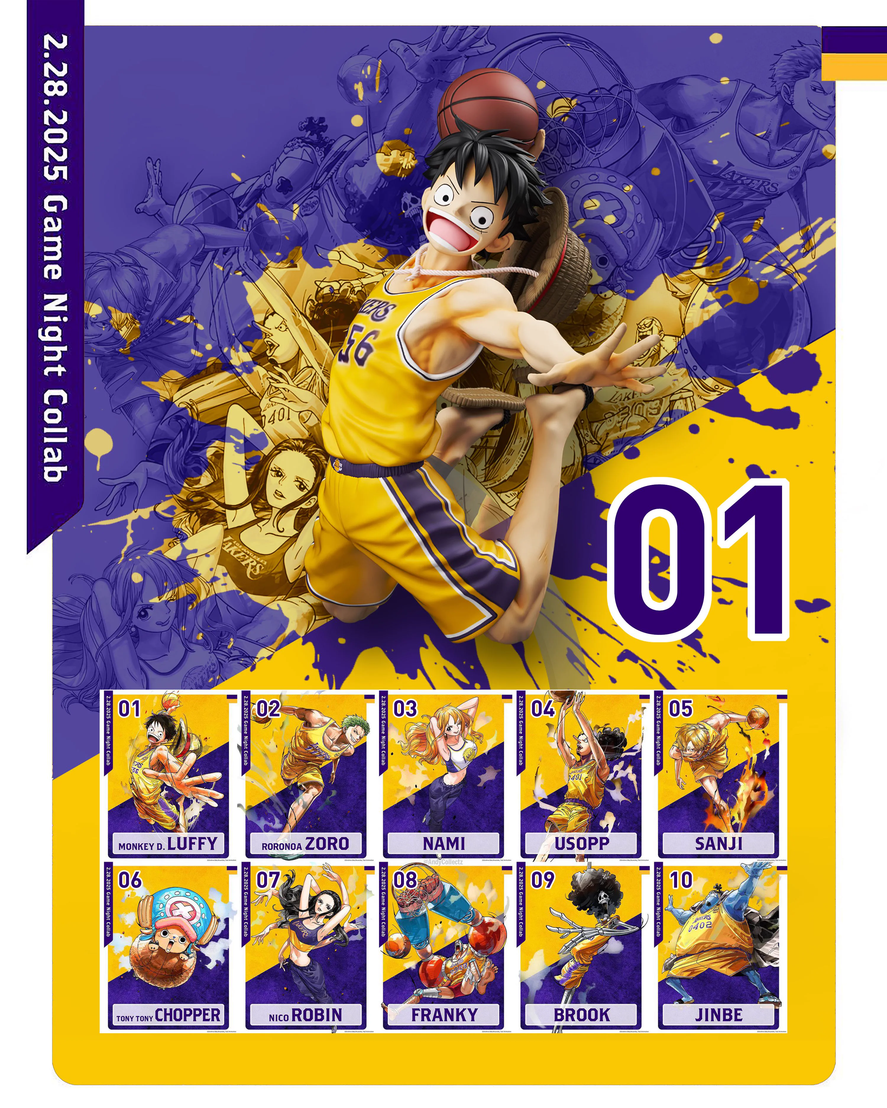 【Pre-sale】1/6 Scale LAKERS Luffy-K9 Studio