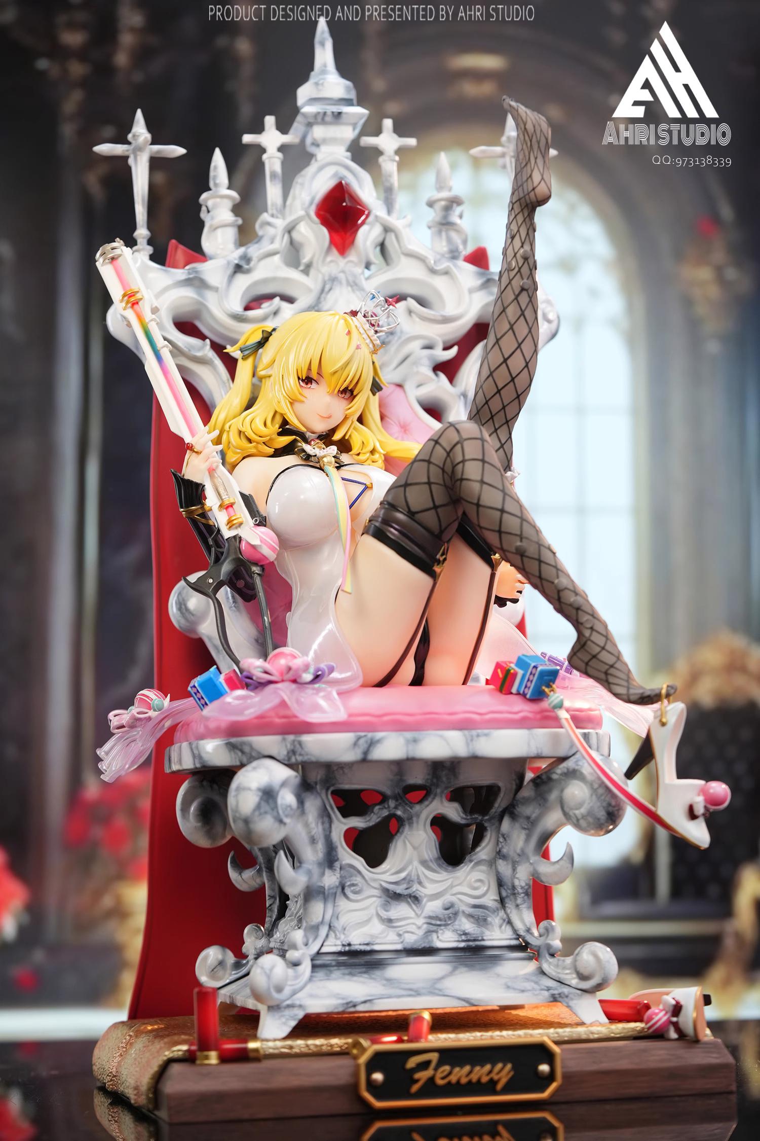 【Pre-sale】1/5 Scale Fenny Golden-Snowbreak: Containment Zone-Ahri Studio