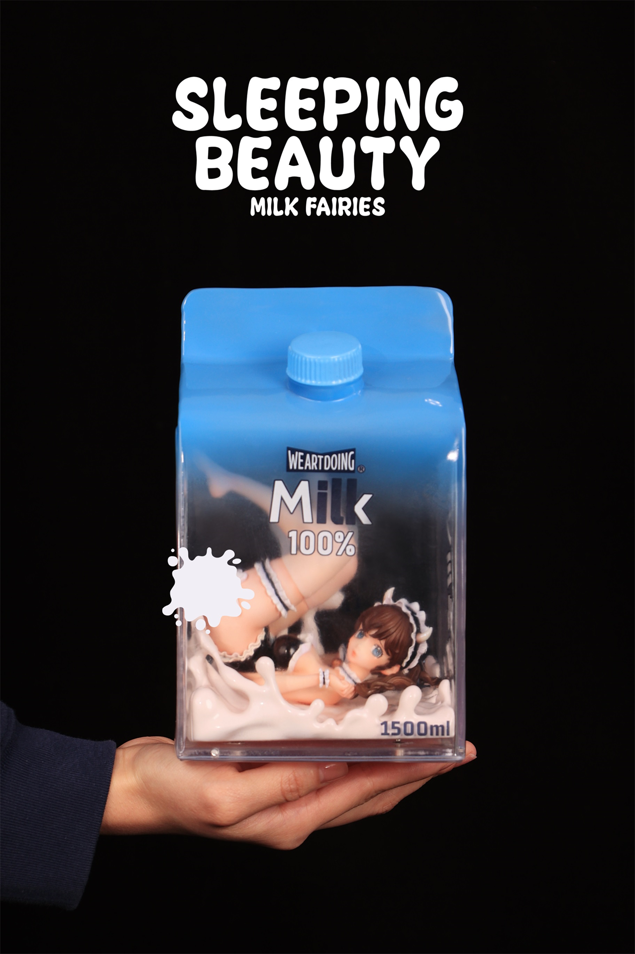 【Sold out】Milk Fairies-Milky Mirage and Yoghurt Fairies-Strawberry Dreamscape-Original Design-WeArtDoing Studio