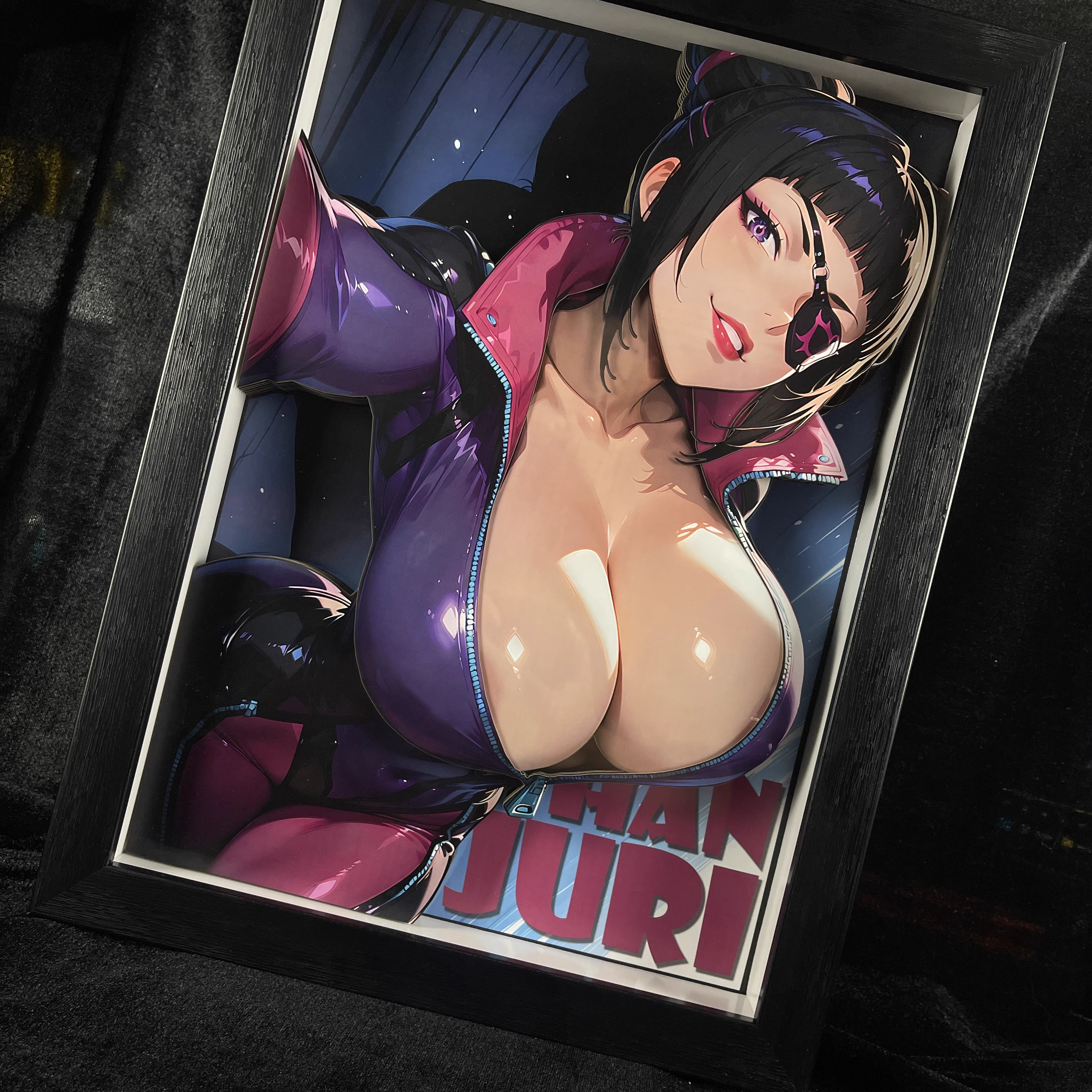 【Pre-sale】KKRD-010 Decorative Painting of Han Juri-Street Fighter(SF)-B&W Studio