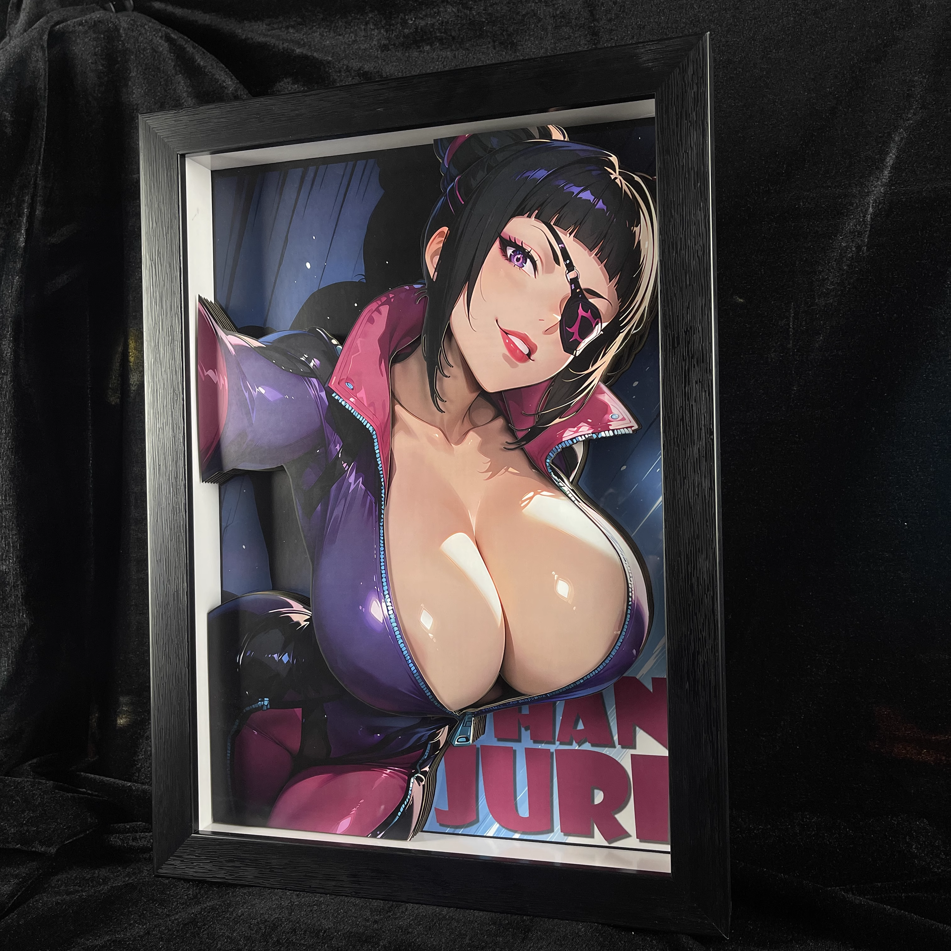 【Pre-sale】KKRD-010 Decorative Painting of Han Juri-Street Fighter(SF)-B&W Studio