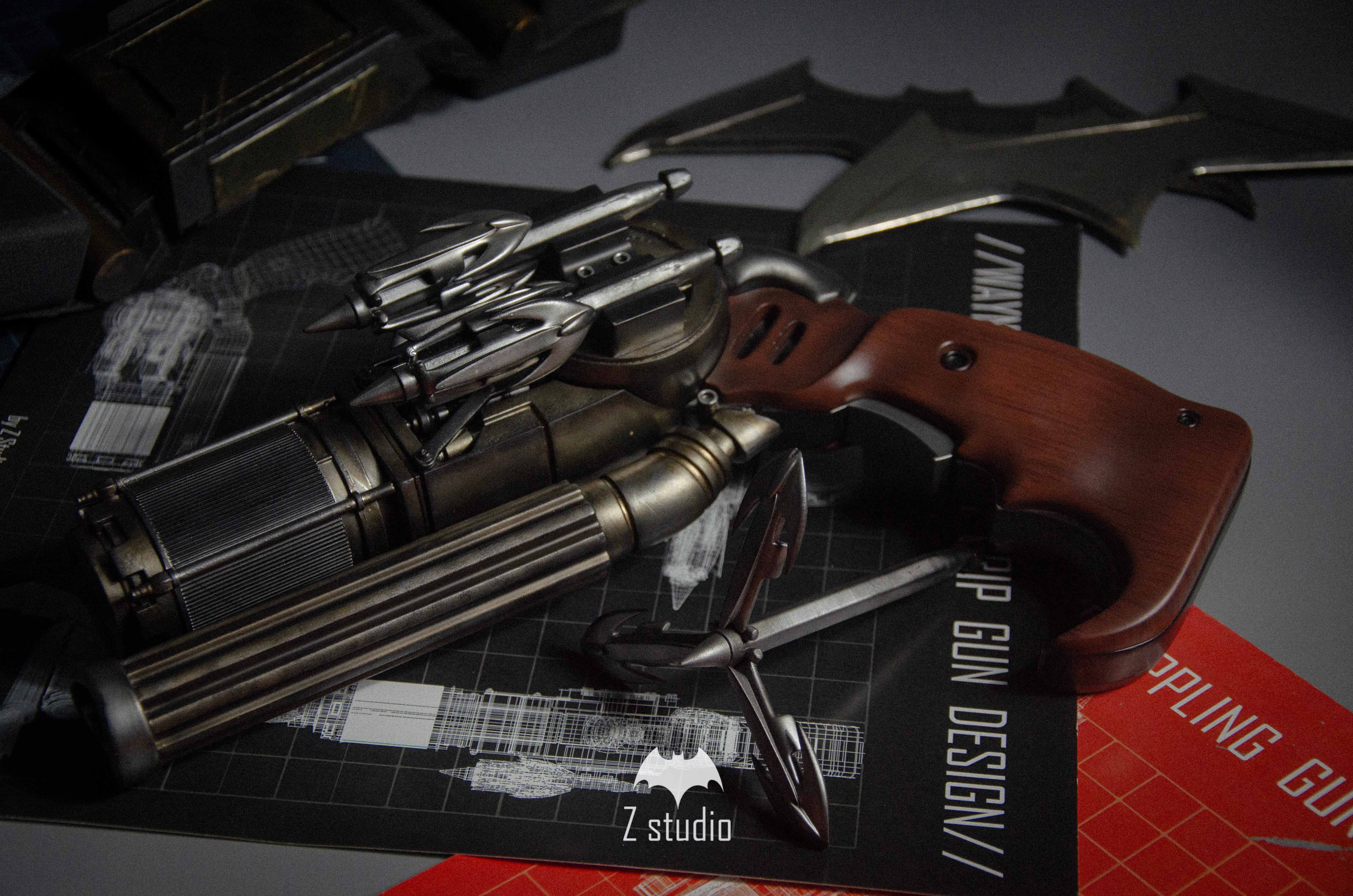 【Sold out】1/1 Scale First Series (Ben Affleck Edition) Cinematic Grade Batman Weapon Replica Collection–Other series-Z Studio