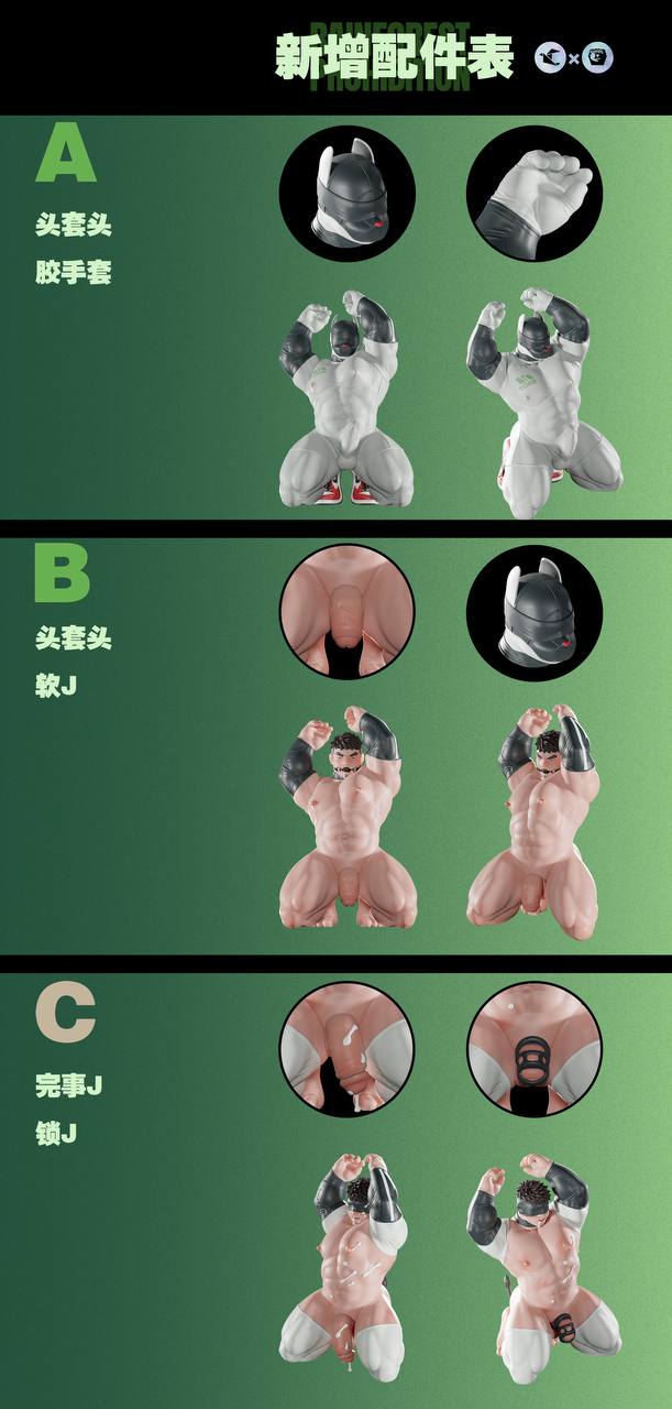 【Sold out】Rainforest Prohibition 02-Other Series-FQM X PaoXiao Studio