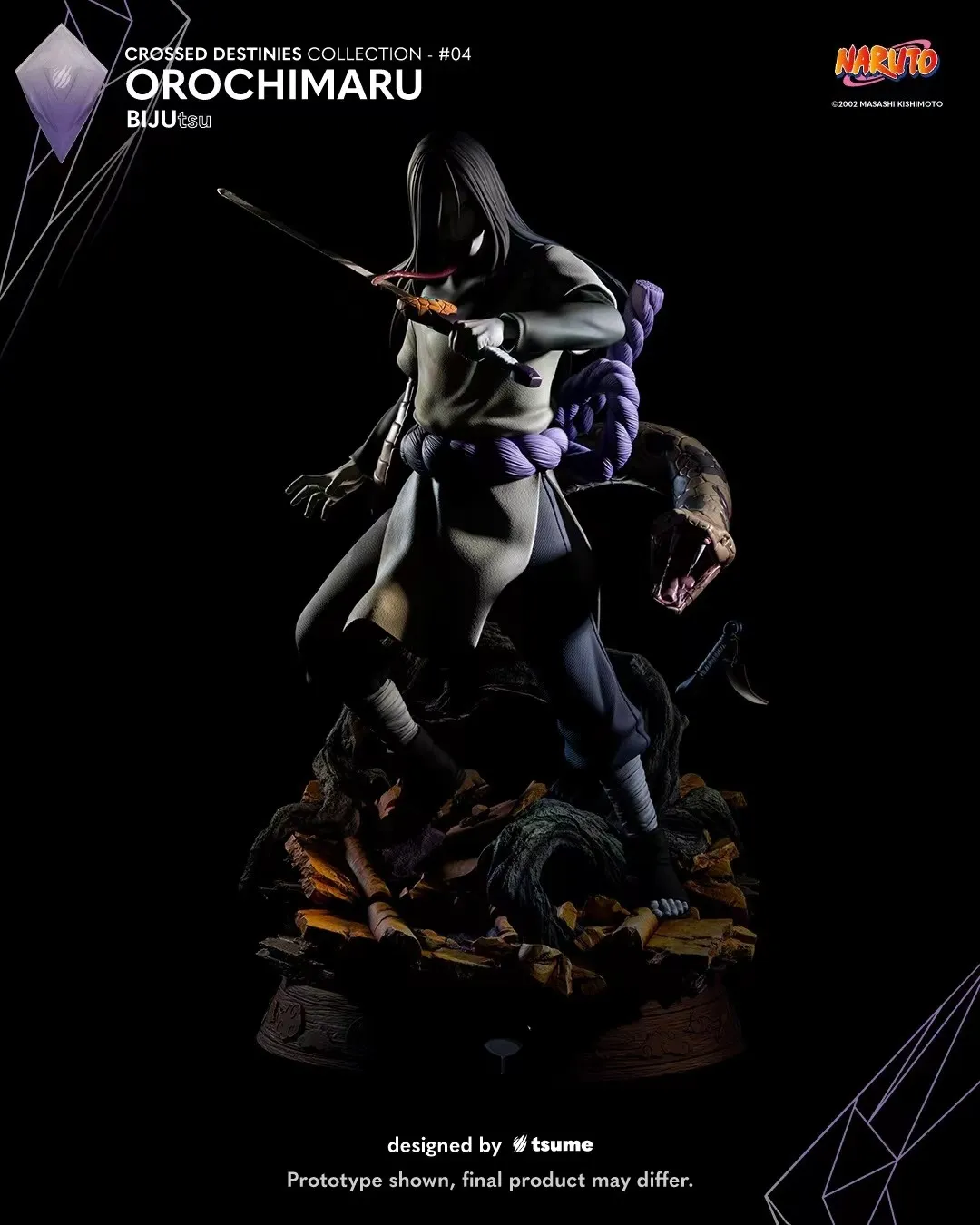 【Pre-sale】1/4 Scale Licensed Bijutsu Series Orochimaru-TSUME Studio