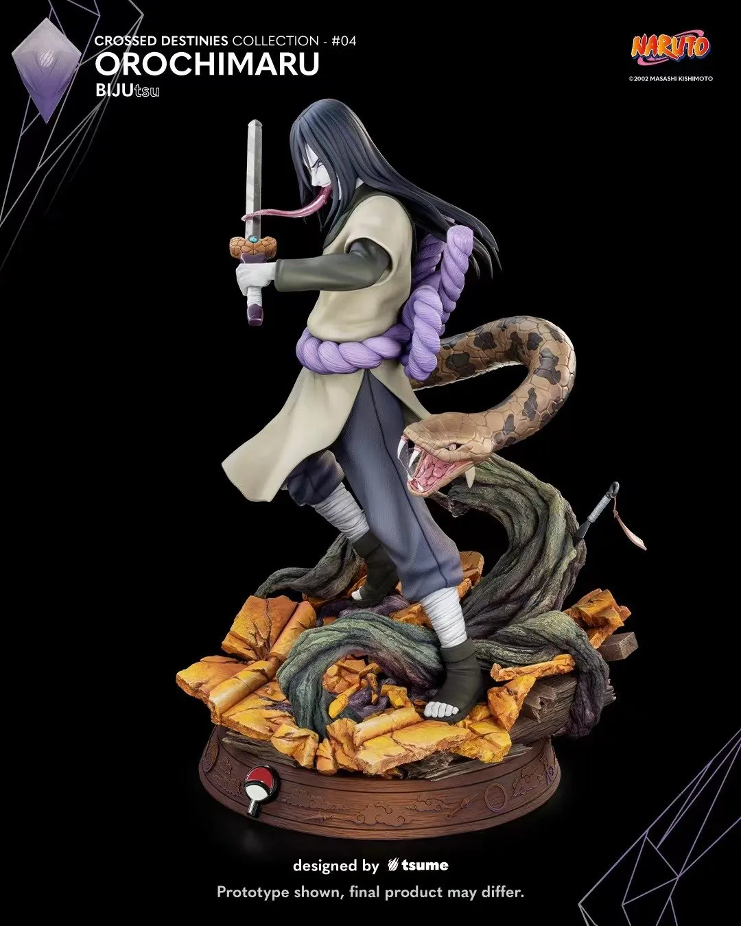 【Pre-sale】1/4 Scale Licensed Bijutsu Series Orochimaru-TSUME Studio