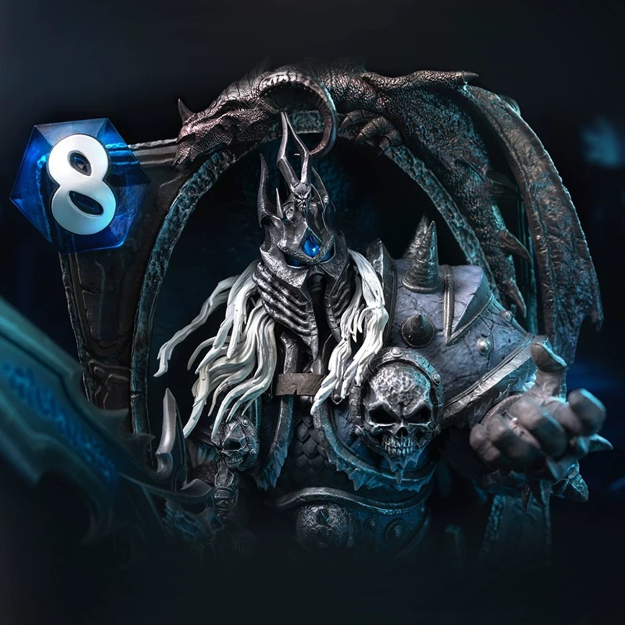 【Pre-sale】The Lich King Death Knight-Warcraft Ⅲ-Blizzard Hearthstone Studio