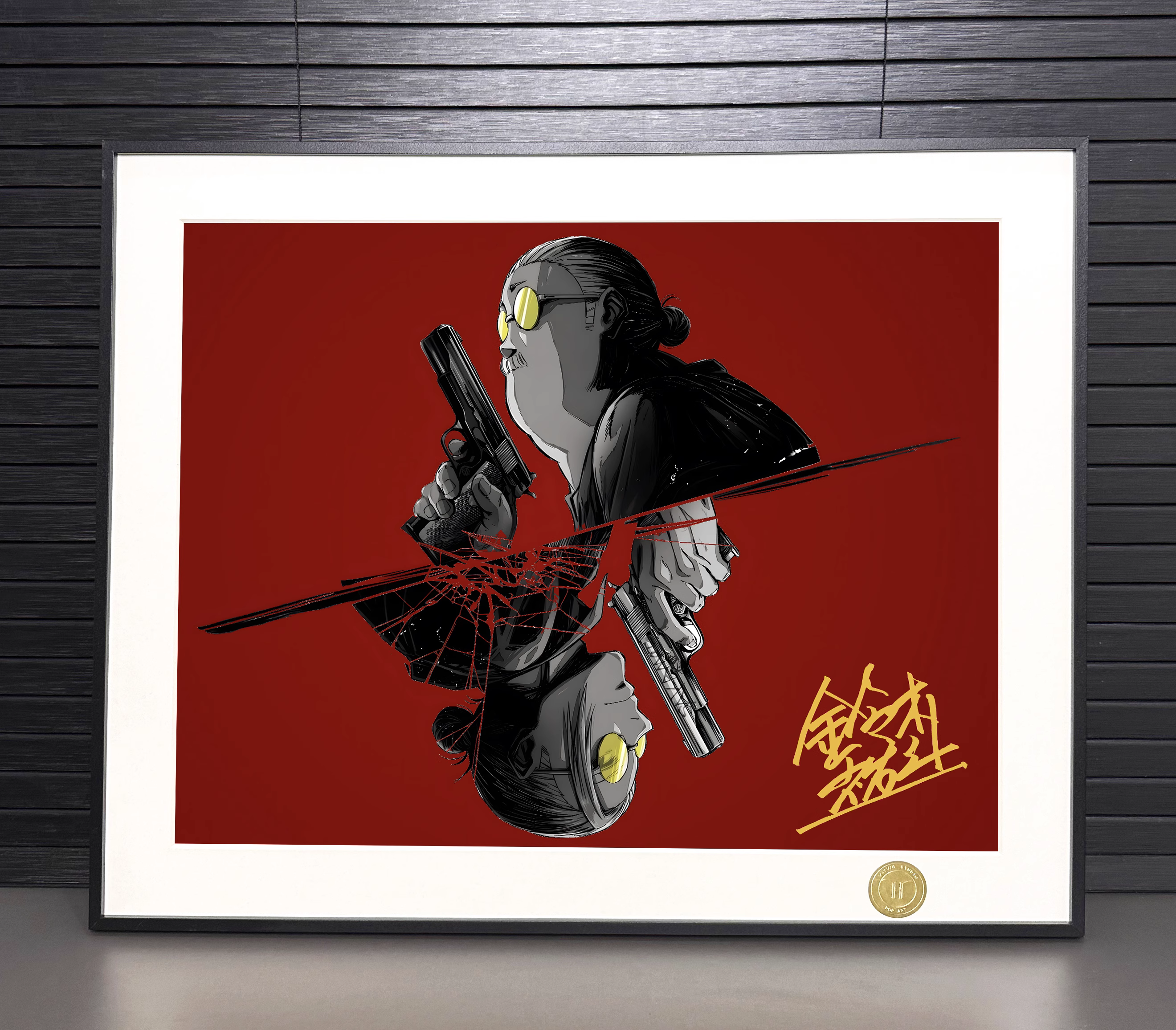 【Pre-sale】Decorative Painting of Sakamoto Days-Haven’t You Heard? I’m Sakamoto-H2 Studio