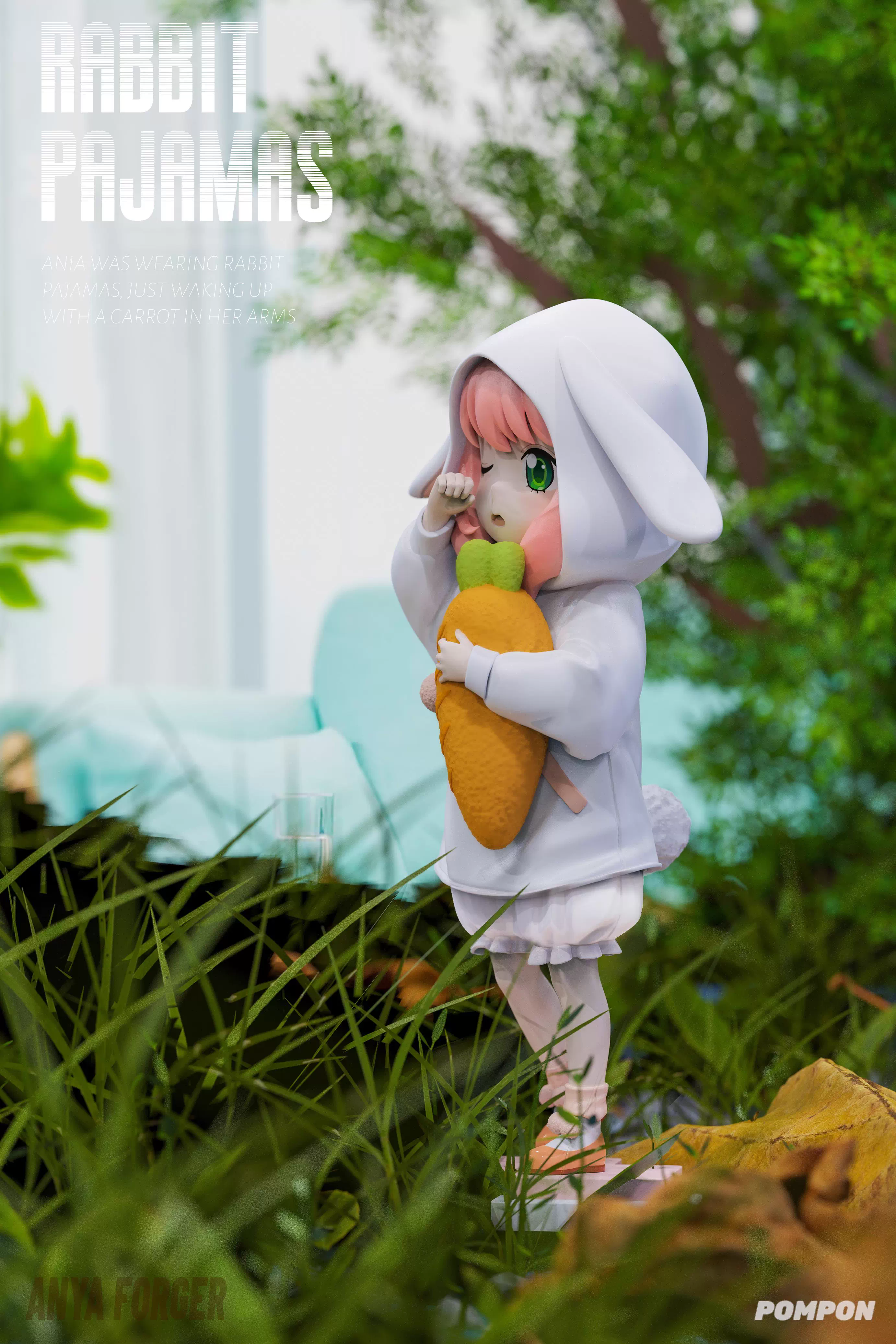 【Pre-sale】Rabbit Pajamas Anya-PomPon Studio