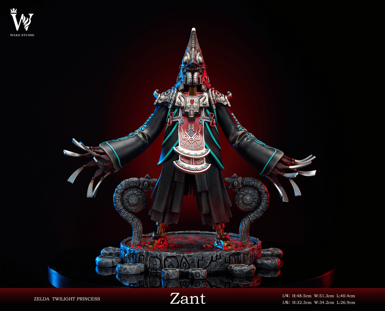 【Pre-sale】1/4 and 1/6 Scale Zant with LED-The Legend of Zelda-Wake Studio