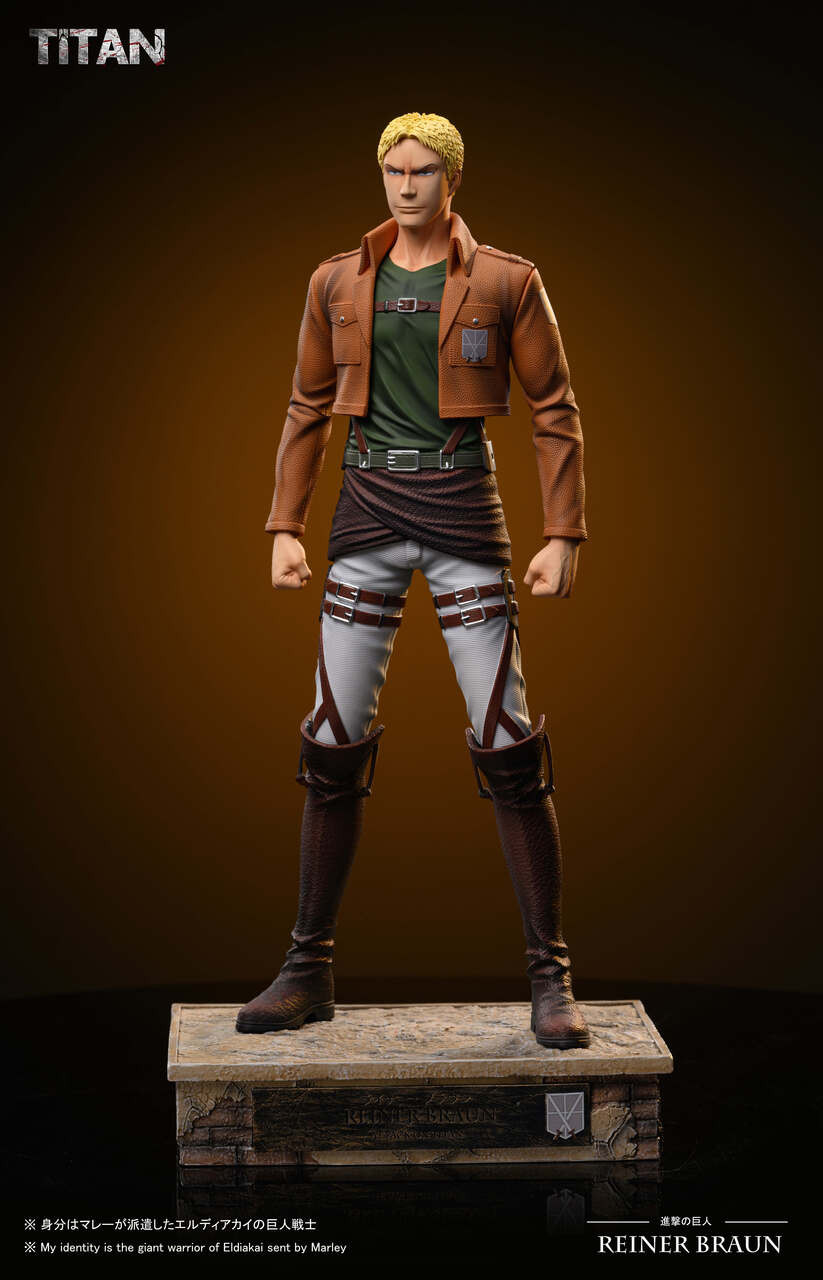 【Pre-sale】1/6 Scale Bertholdt Hoover and Reiner Braun-Attack on Titan-Titan studio