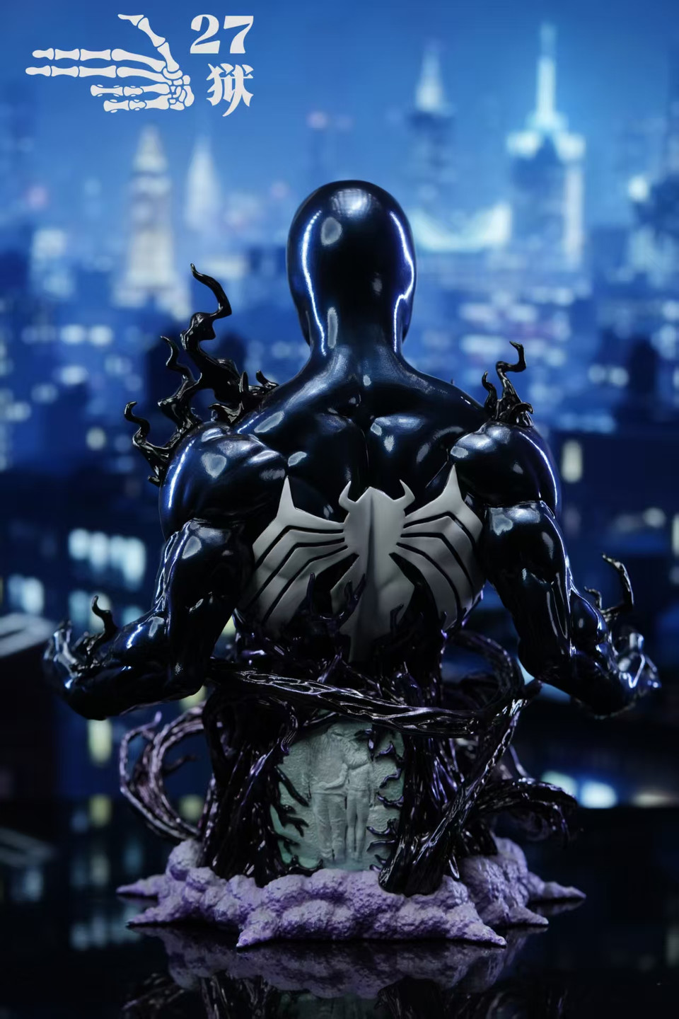【Pre-sale】1/3 Scale Bust of Ultimate Symbiote Spider Man-Other series-27Abyss Studio