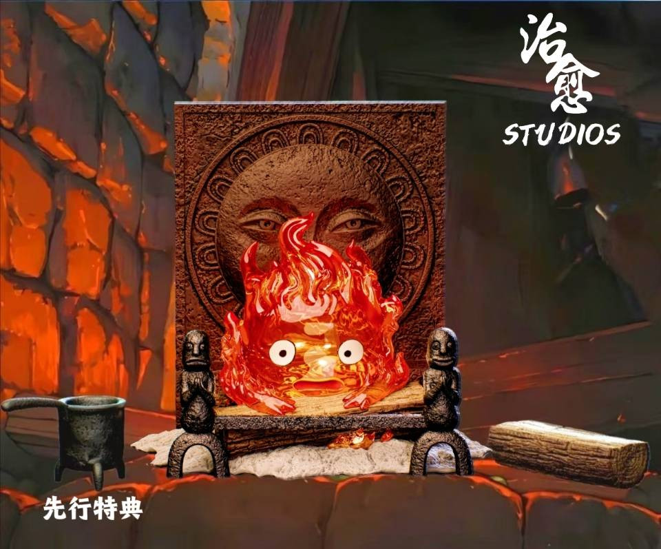 【Pre-sale】Calcifer with LED-Howl's Moving Castle-ZhiYu Studio