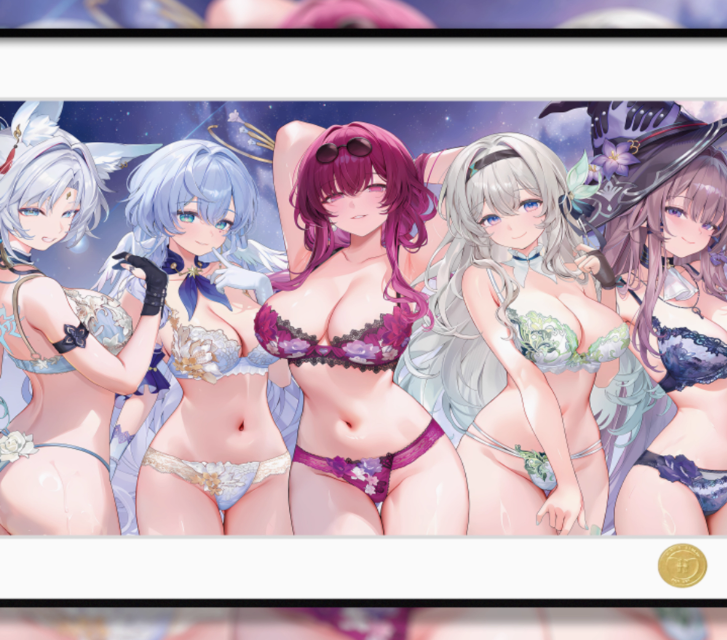 【Pre-sale】Decorative Painting of Five Girls-Honkai: Star Rail-H2 Studio
