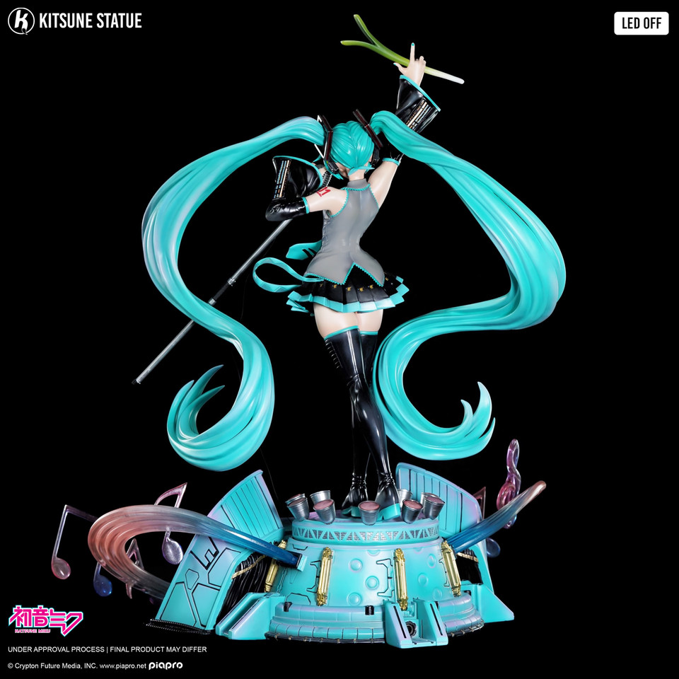 【Pre-sale】 1/6 Scale Hatsune Miku with LED-VOCALOID-Kitsune Statue Studio