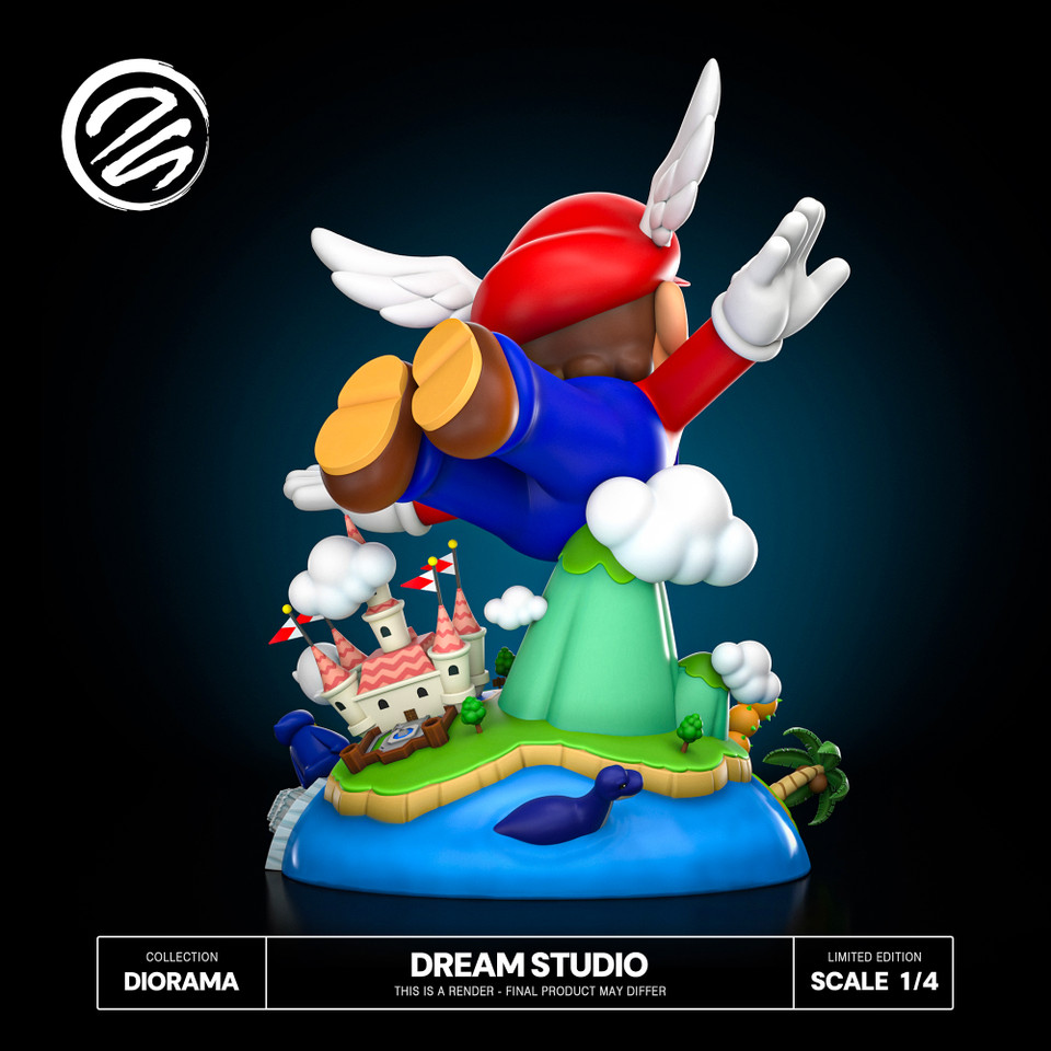 【Pre-sale】1/4 Scale Super Mario 64-Super Mario-Dream Studio