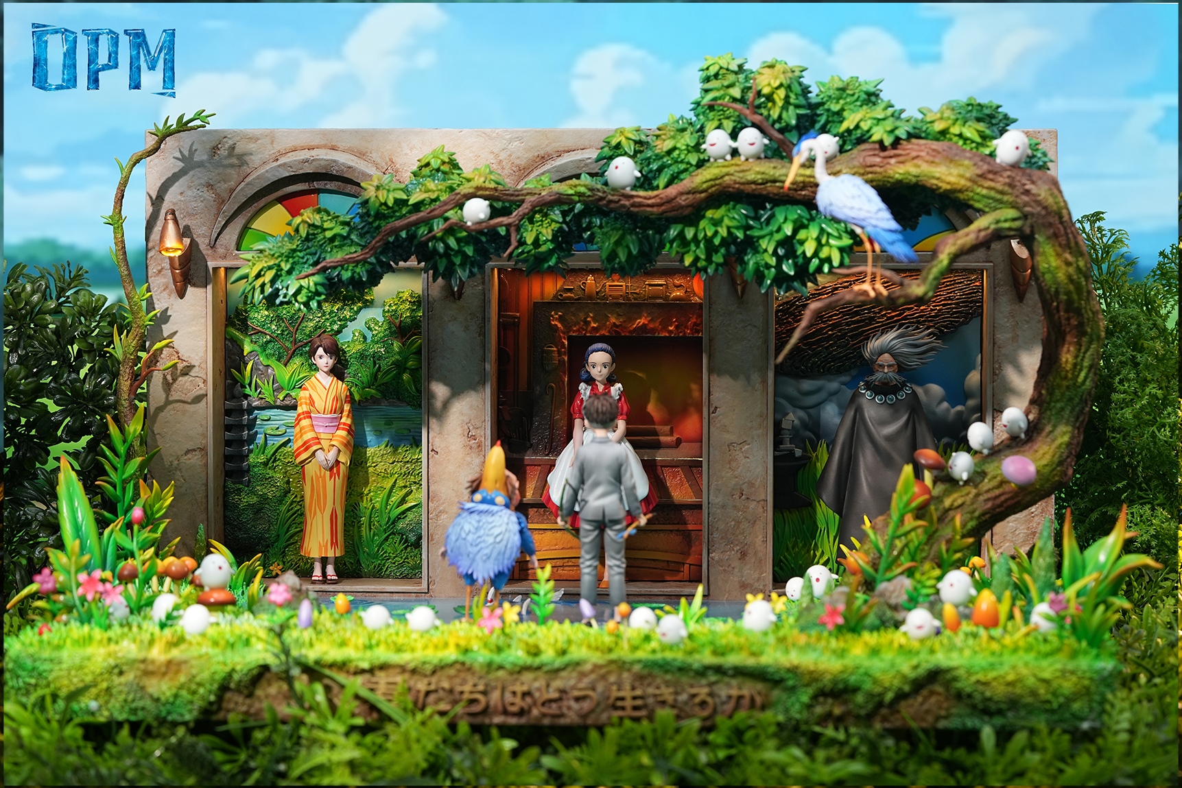 【Pre-sale】008 The Boy and the Heron with LED-The Boy and the Heron-OPM Studio