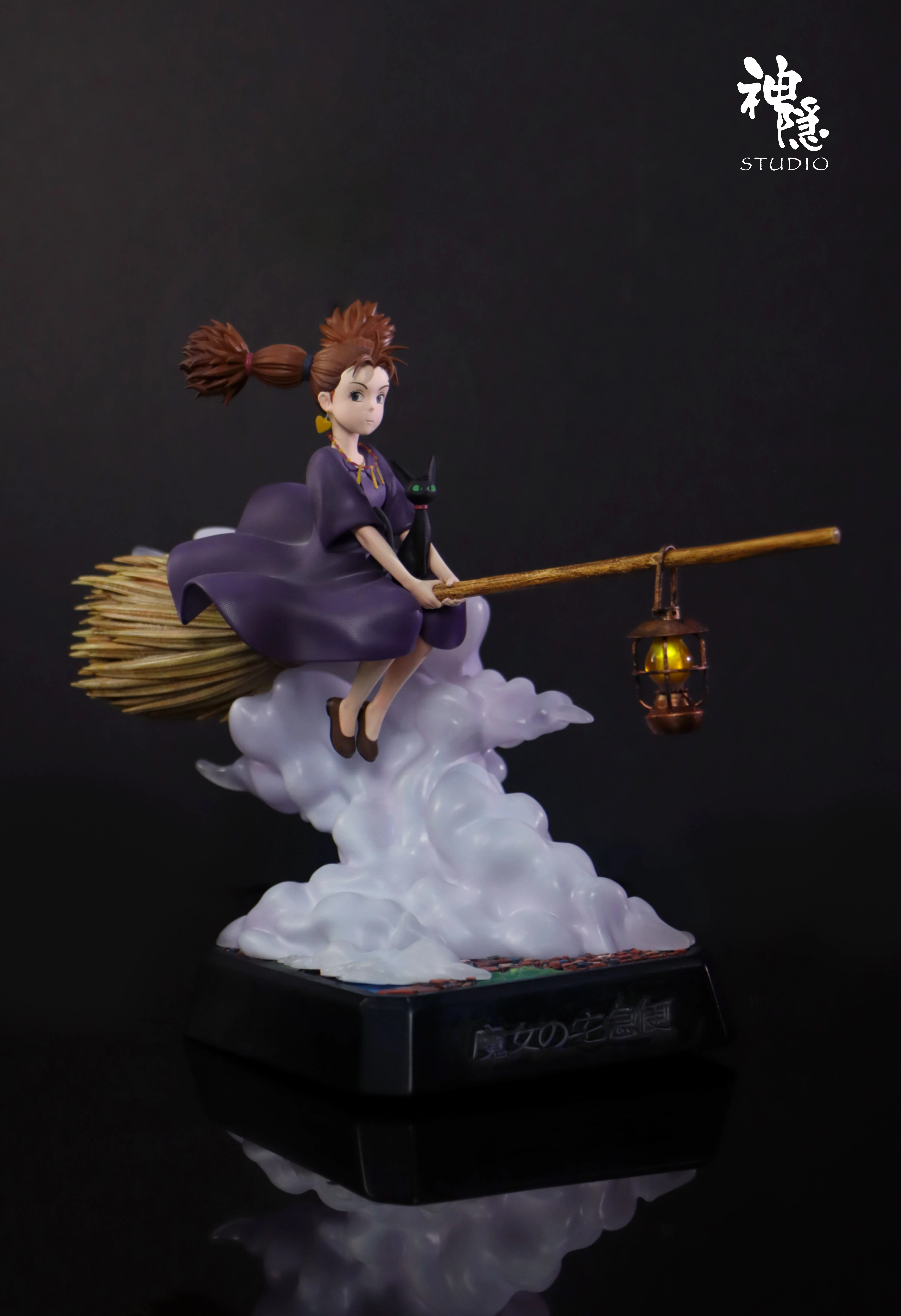 【Sold out】Kiki and The Purple Witch with LED-Kiki's Delivery Service-ShenYin Studio