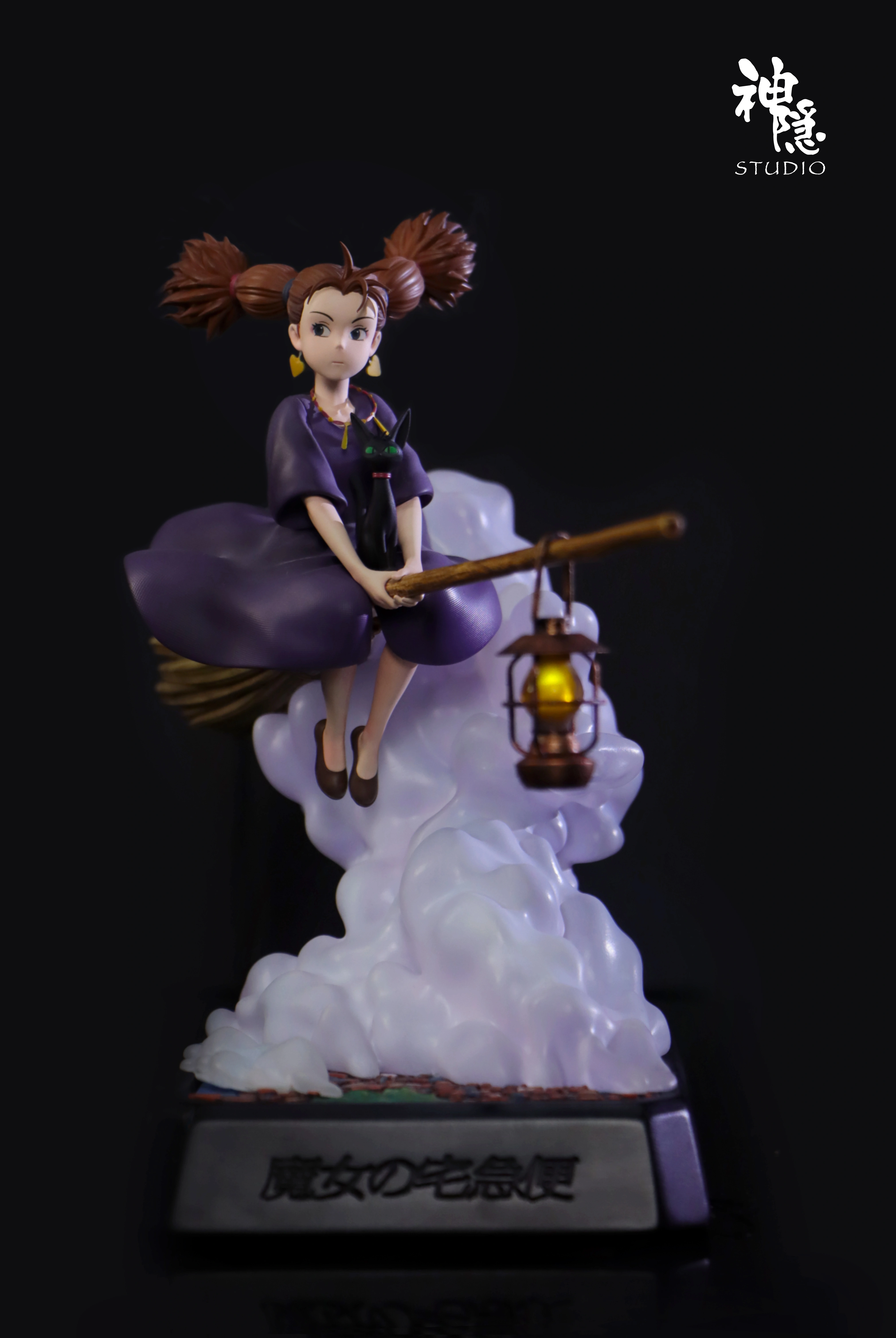 【Sold out】Kiki and The Purple Witch with LED-Kiki's Delivery Service-ShenYin Studio