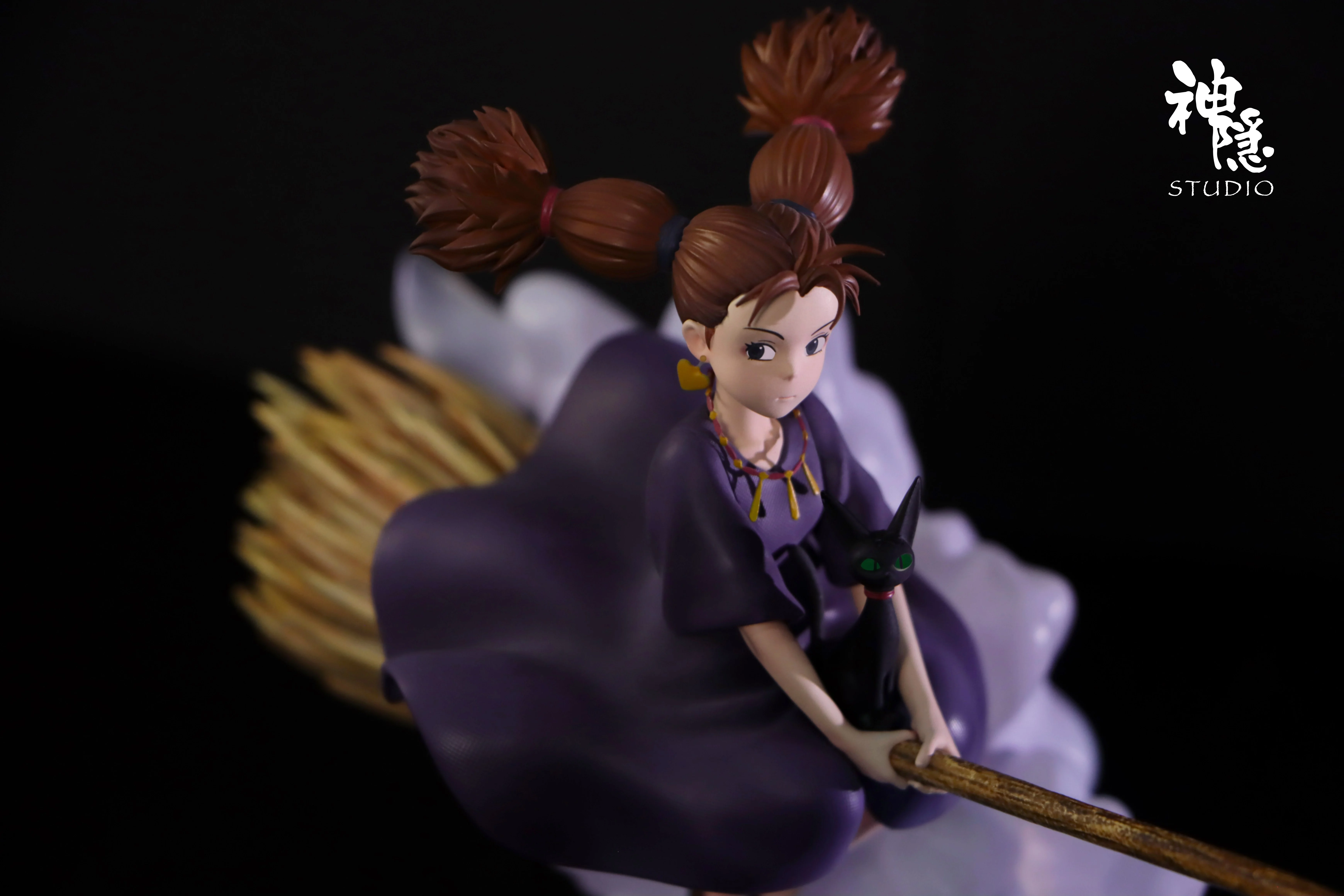 【Sold out】Kiki and The Purple Witch with LED-Kiki's Delivery Service-ShenYin Studio