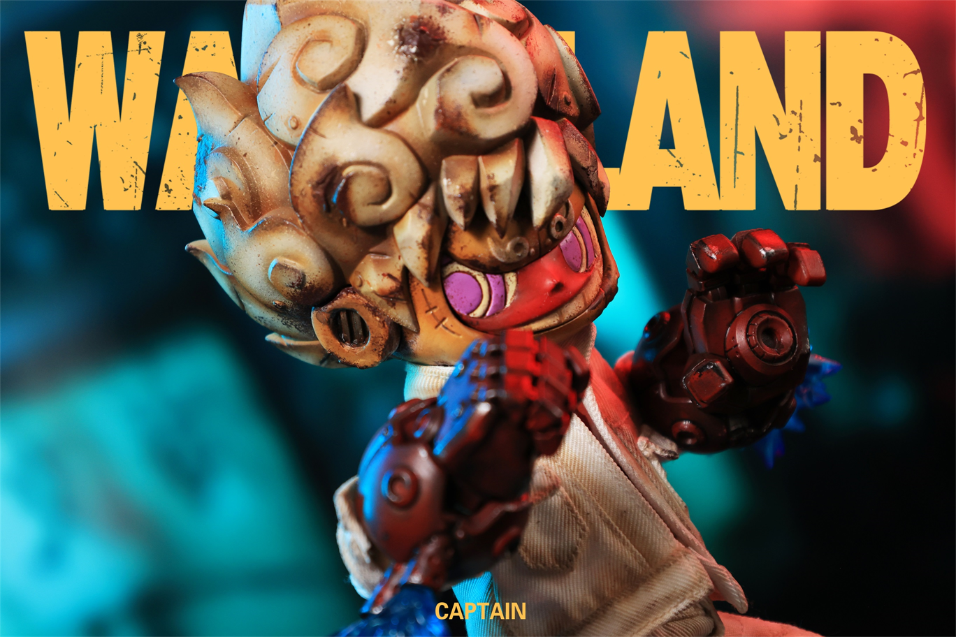 【Pre-sale】WasteLand-Wukong-Unit Zero, Super Mode Z and Captain-Steam Ignition, Nika Spark-Original Design-WeArtDoing Studio