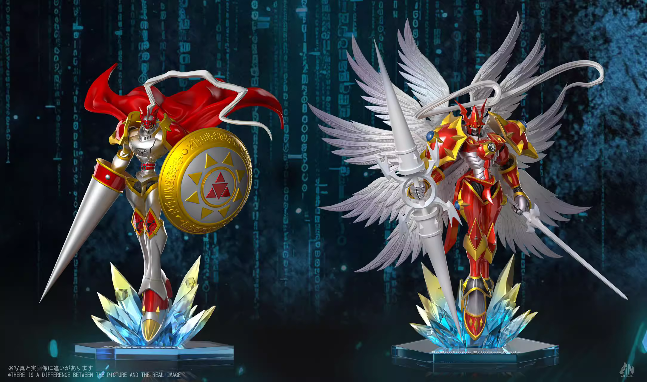 【Pre-sale】002 Gallantmon-Digimon Adventure-AN Studio