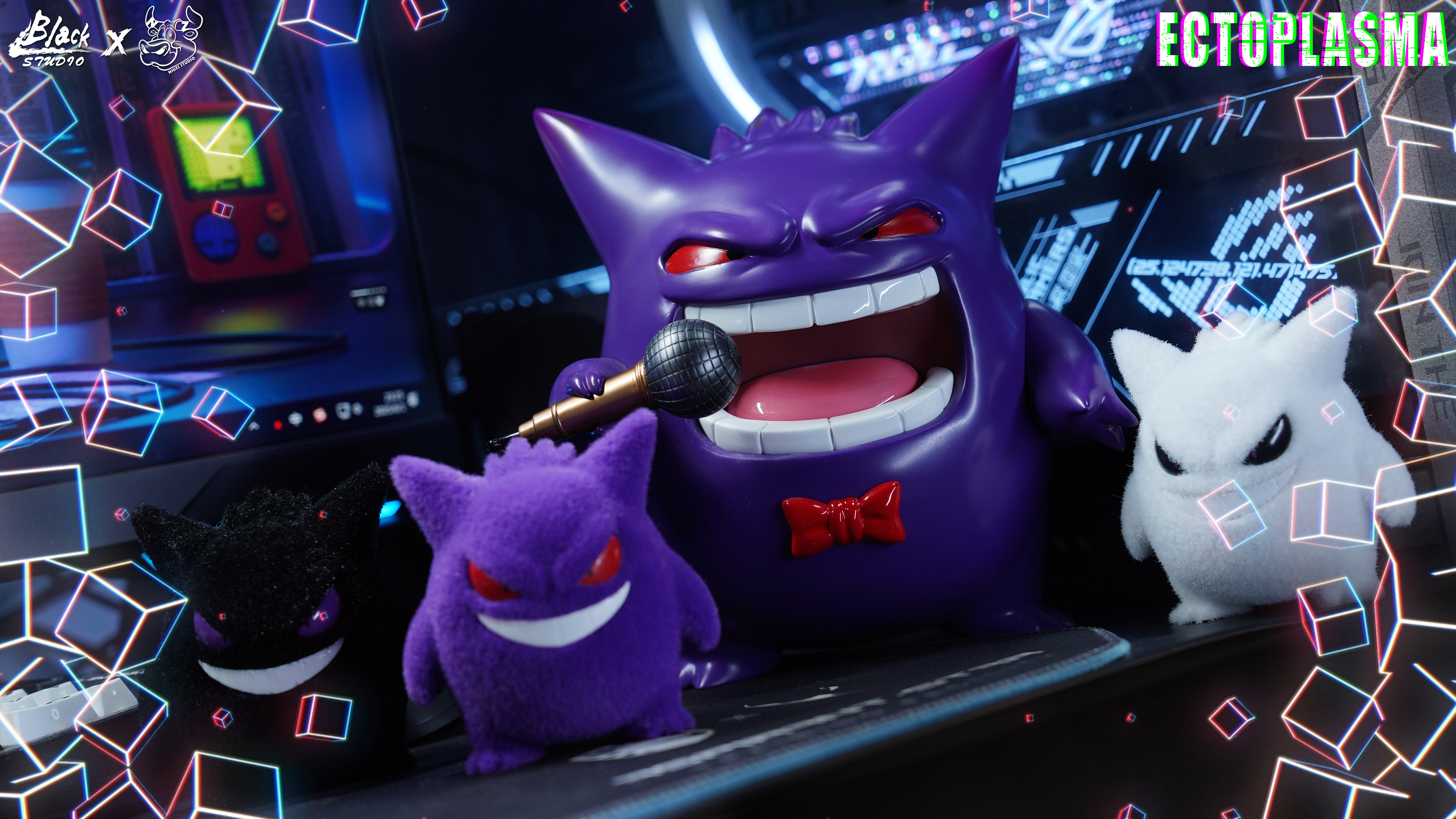 【Pre-sale】1/2 Scale Loudspeaker Box Gengar-Pokemon-NIUZI Studio