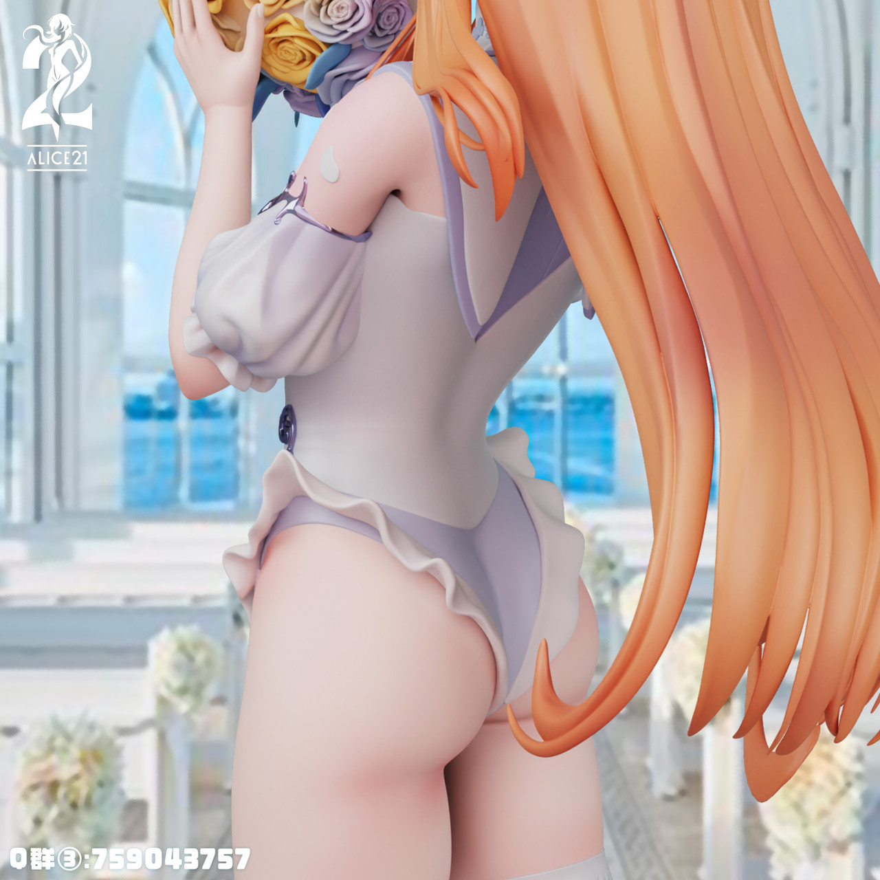 【Pre-sale】1/6 Scale Wedding dress Iochi Mari-Blue Archive-Alice21 Studio