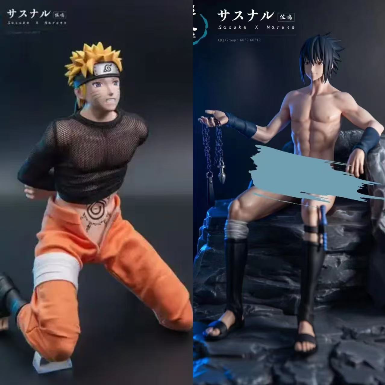 【In stock】1/6 Sexy Sasuke and Uzumaki Naruto-SLN Studio