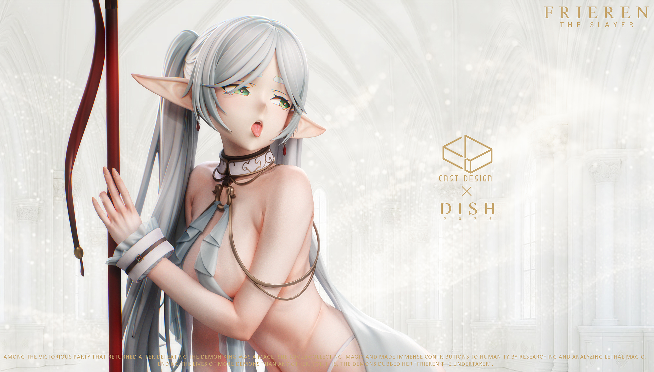 【Pre-sale】1/4 Scale Frieren-Frieren: Beyond Journey's End-Cast Design Studio X Dish