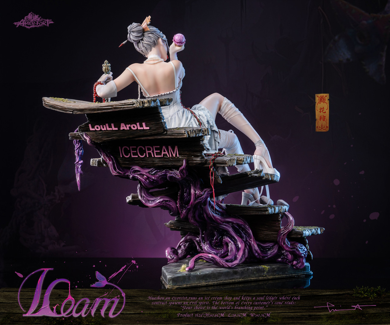 【Pre-sale】1/4 Scale HuaShou-Other series-PiJi Studio and AmerFort×LouLL_Aroll