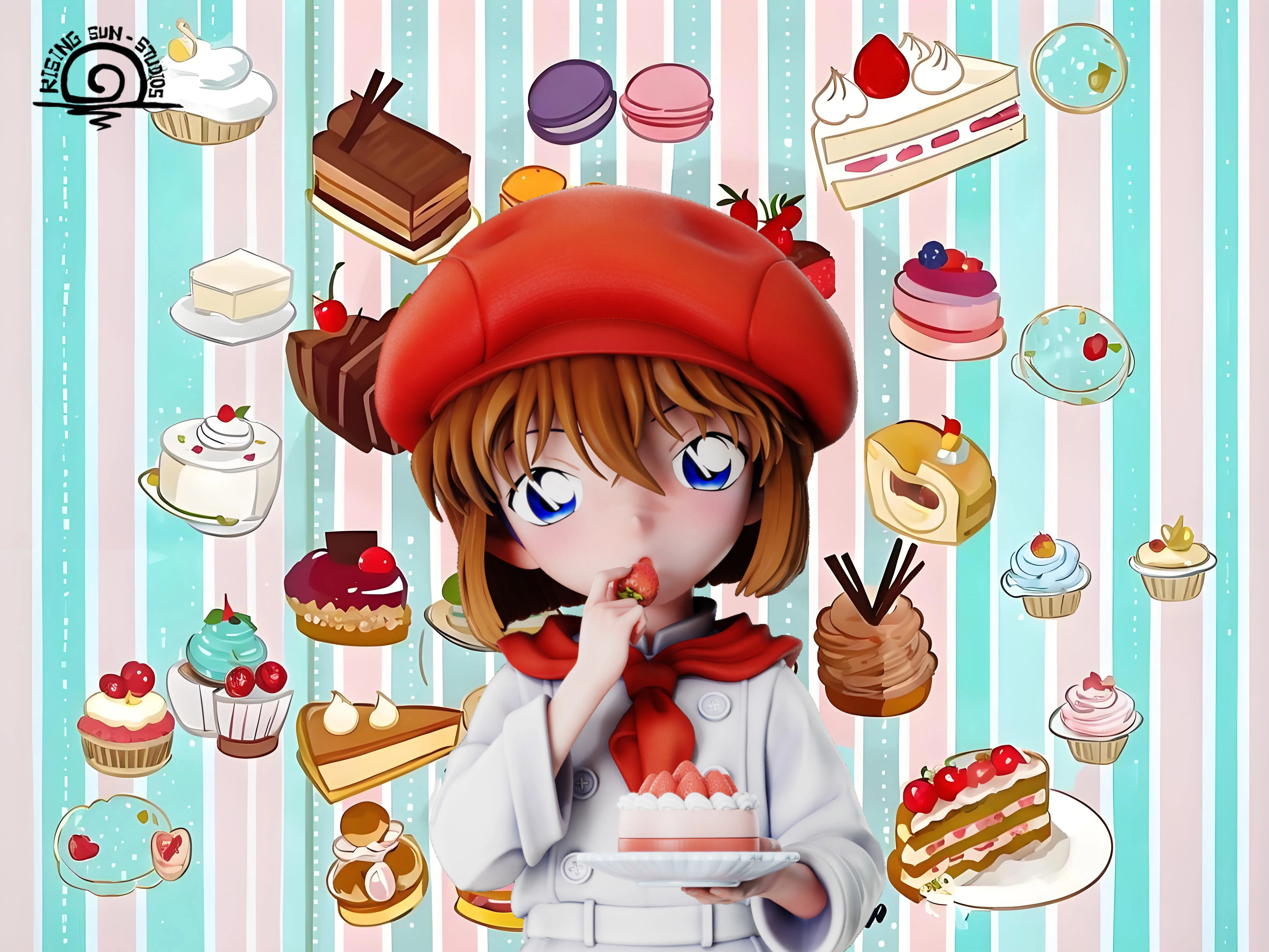 【Pre-sale】1/6 Scale Strawberry Haibara Ai-Detective Conan-rs Studio