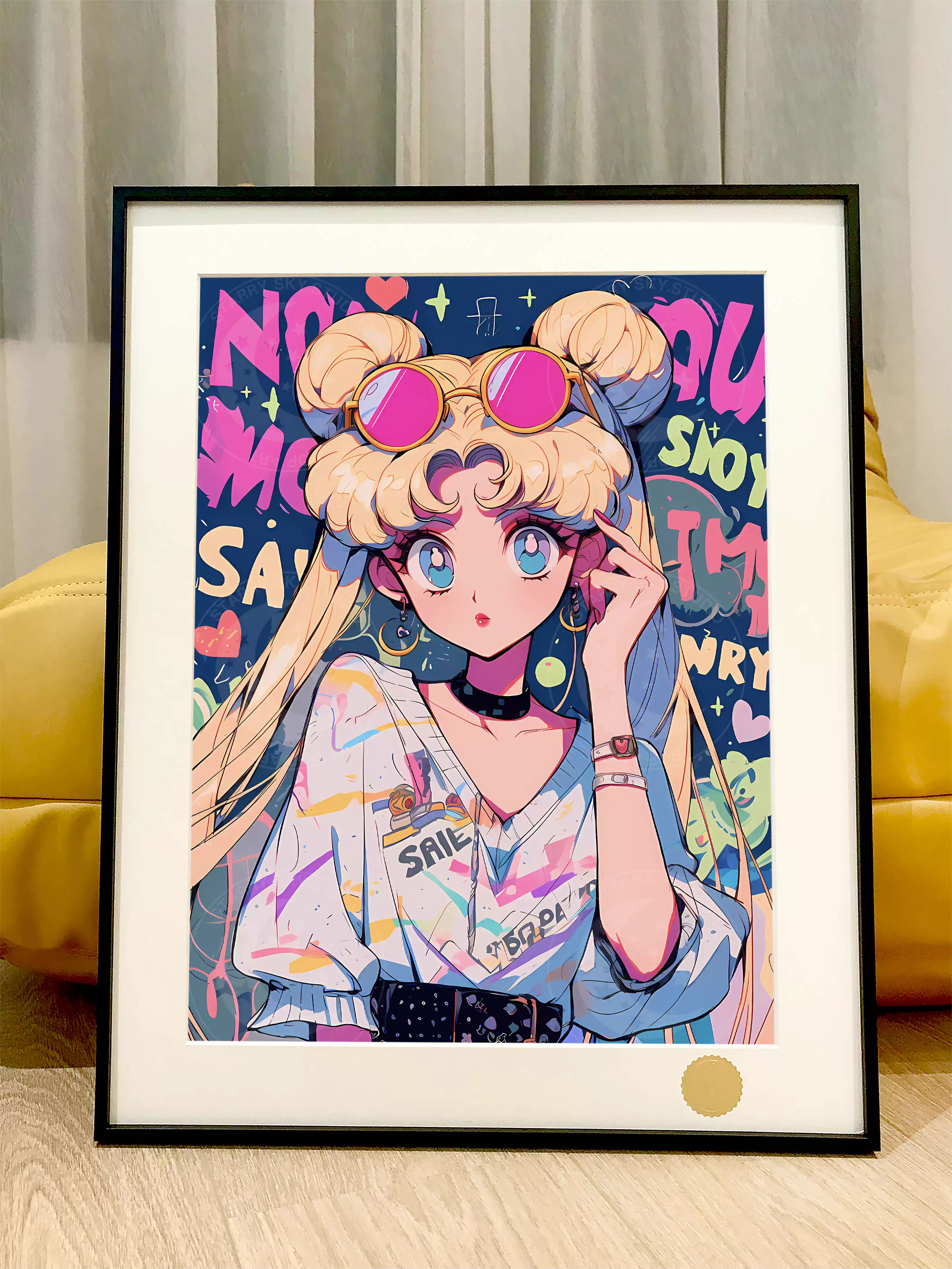【Pre-sale】Decorative Painting of Tsukino Usagi-Sailor Moon-XingKong Studio