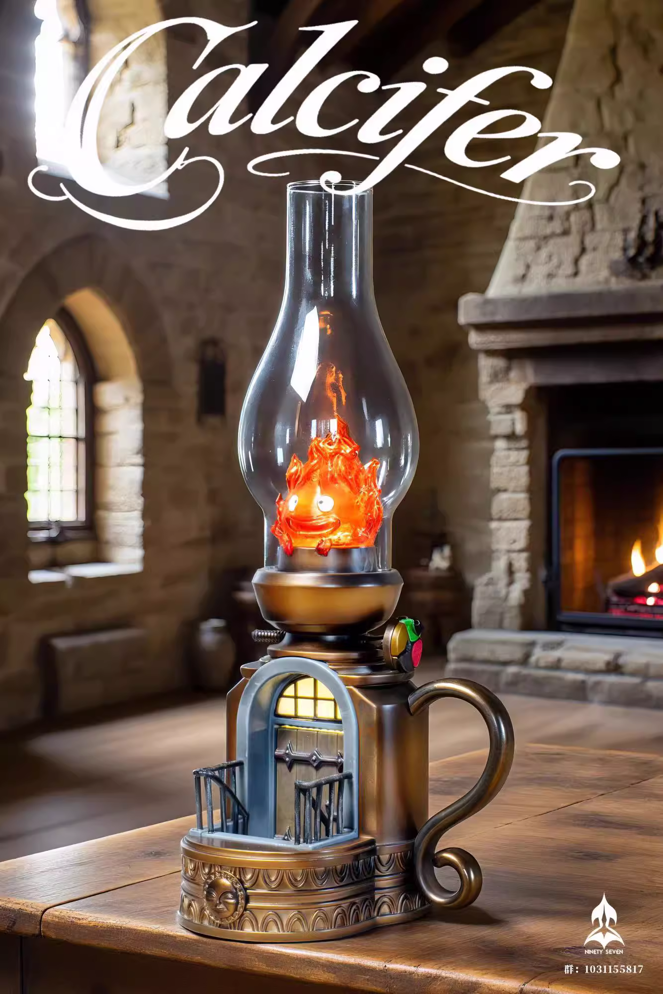 【Sold out】Retro Night Light Calcifer-NINETY SEVEN Studio