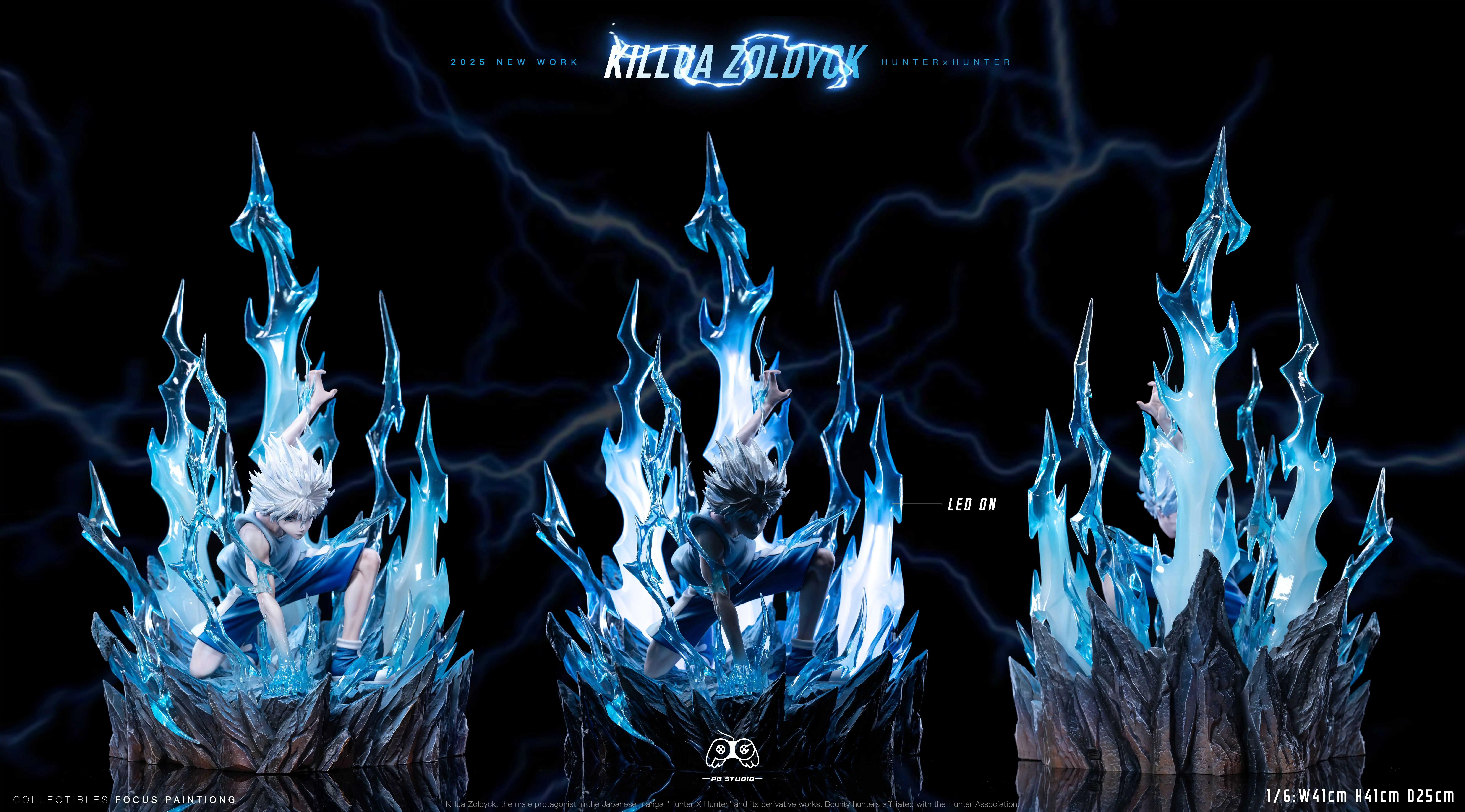 【Pre-sale】1/6 Scale Killua·Zoldyck 4.0 with LED-PG Studio