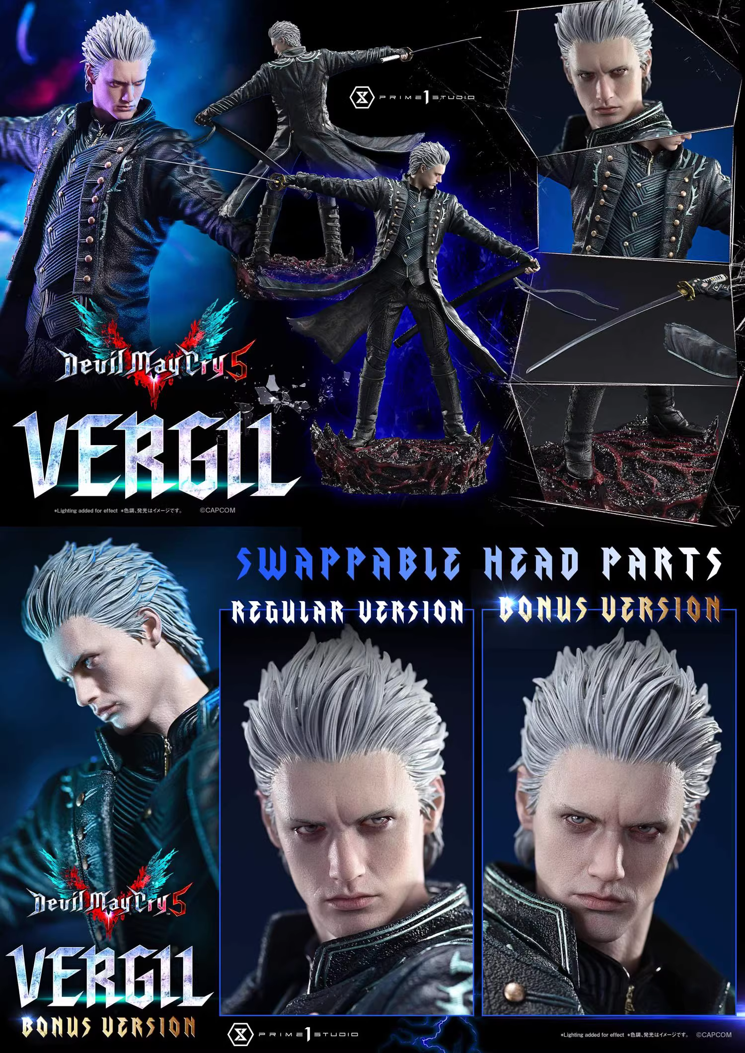【Pre-sale】1/6 Scale Vergil-Prime 1 Studio