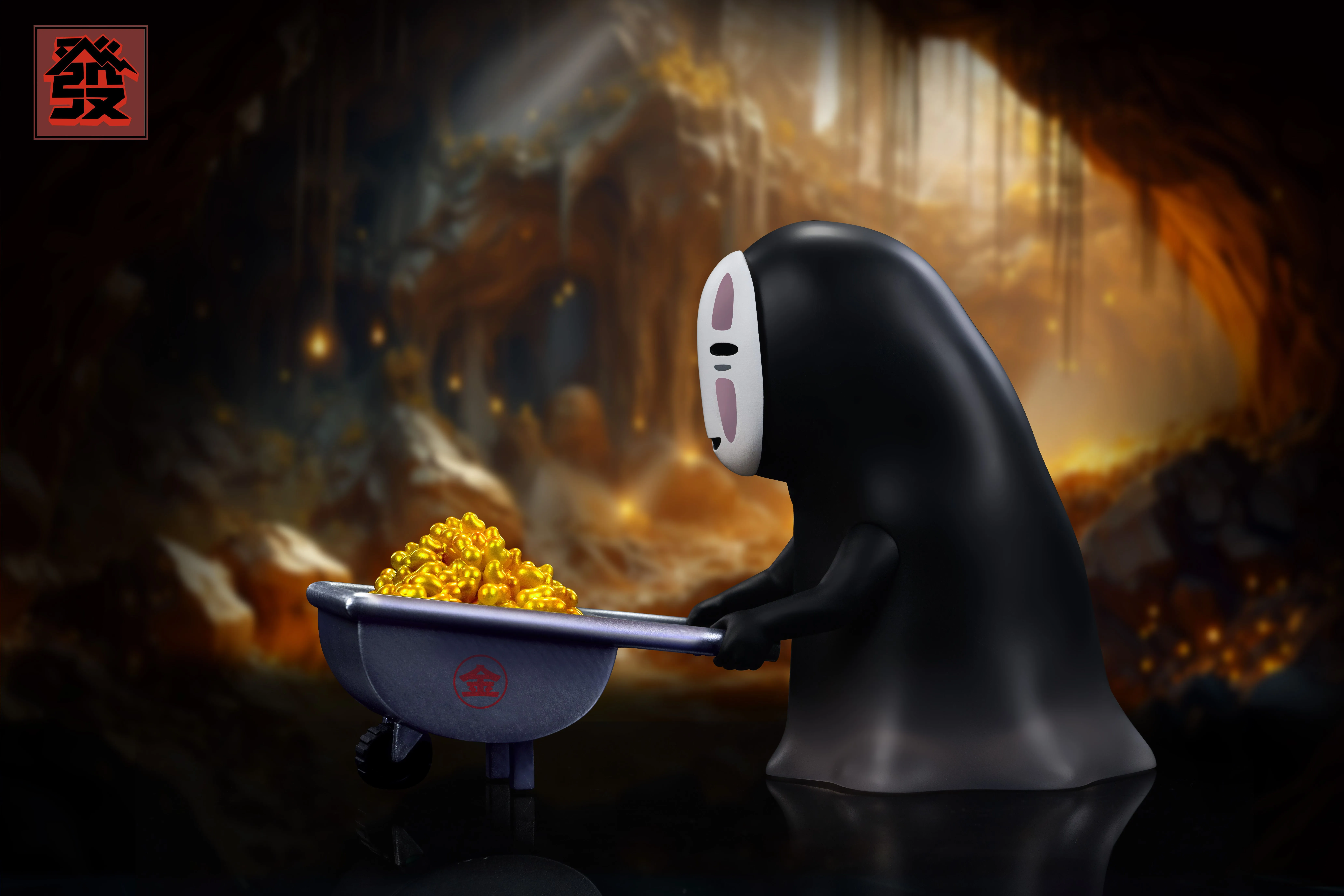 【Pre-sale】Rich Carrying No-Face Man-Fa Studio