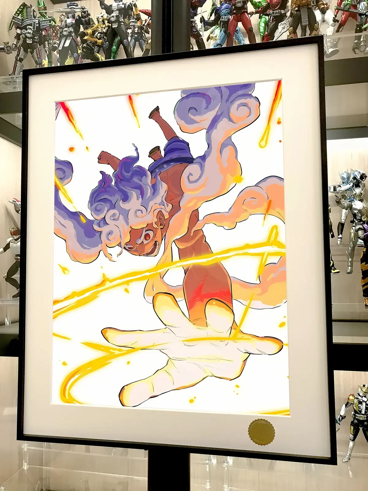 【Pre-sale】Decorative Painting of Nika Monkey D. Luffy Fall from Heaven-XingKong Studio