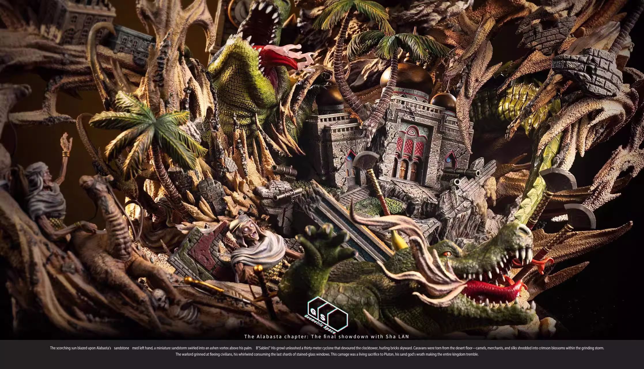 【Pre-sale】Sir Crocodile-Geometric Space Studio and Paint Core