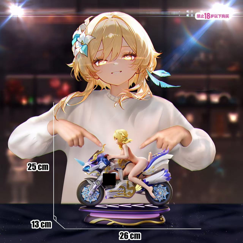 【Pre-sale】Firefly and Ganyu Motorcycle-Fish Head Studio