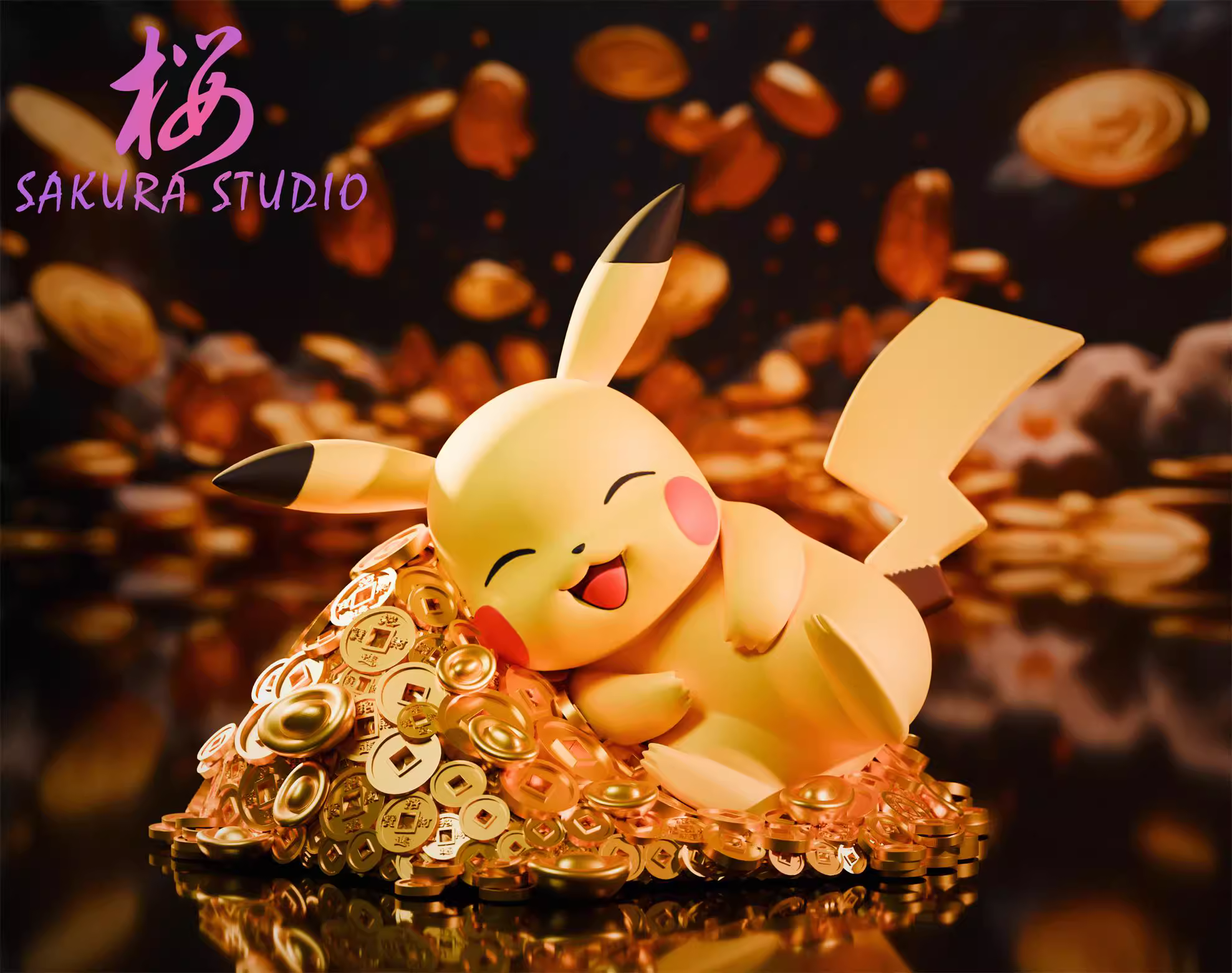 【Pre-sale】Rich Sleeping Pikachu 2.0-Sakura Studio