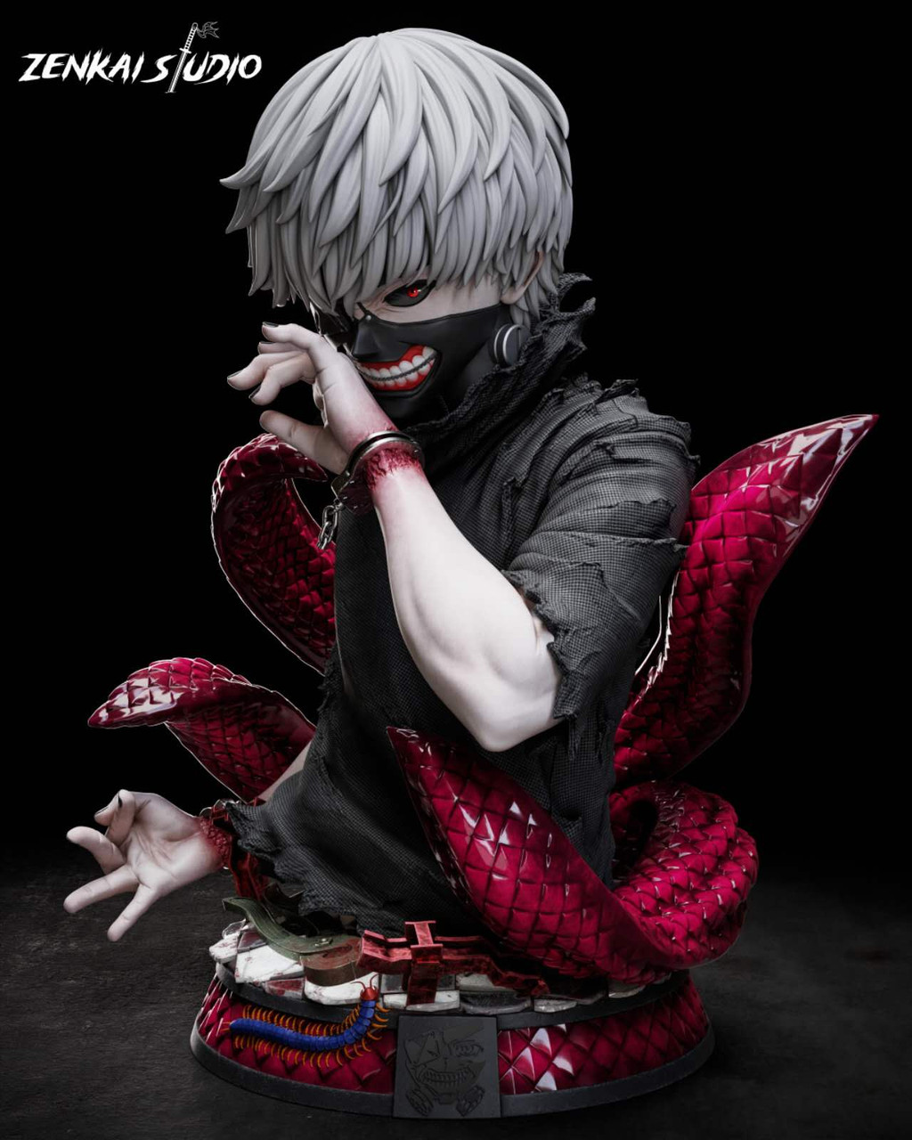 【Pre-sale】1/1 Scale Bust of Kaneki Ken-Zenkai Studio