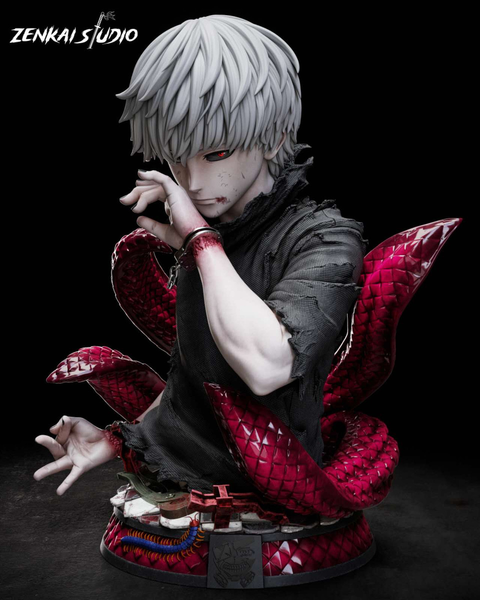 【Pre-sale】1/1 Scale Bust of Kaneki Ken-Zenkai Studio